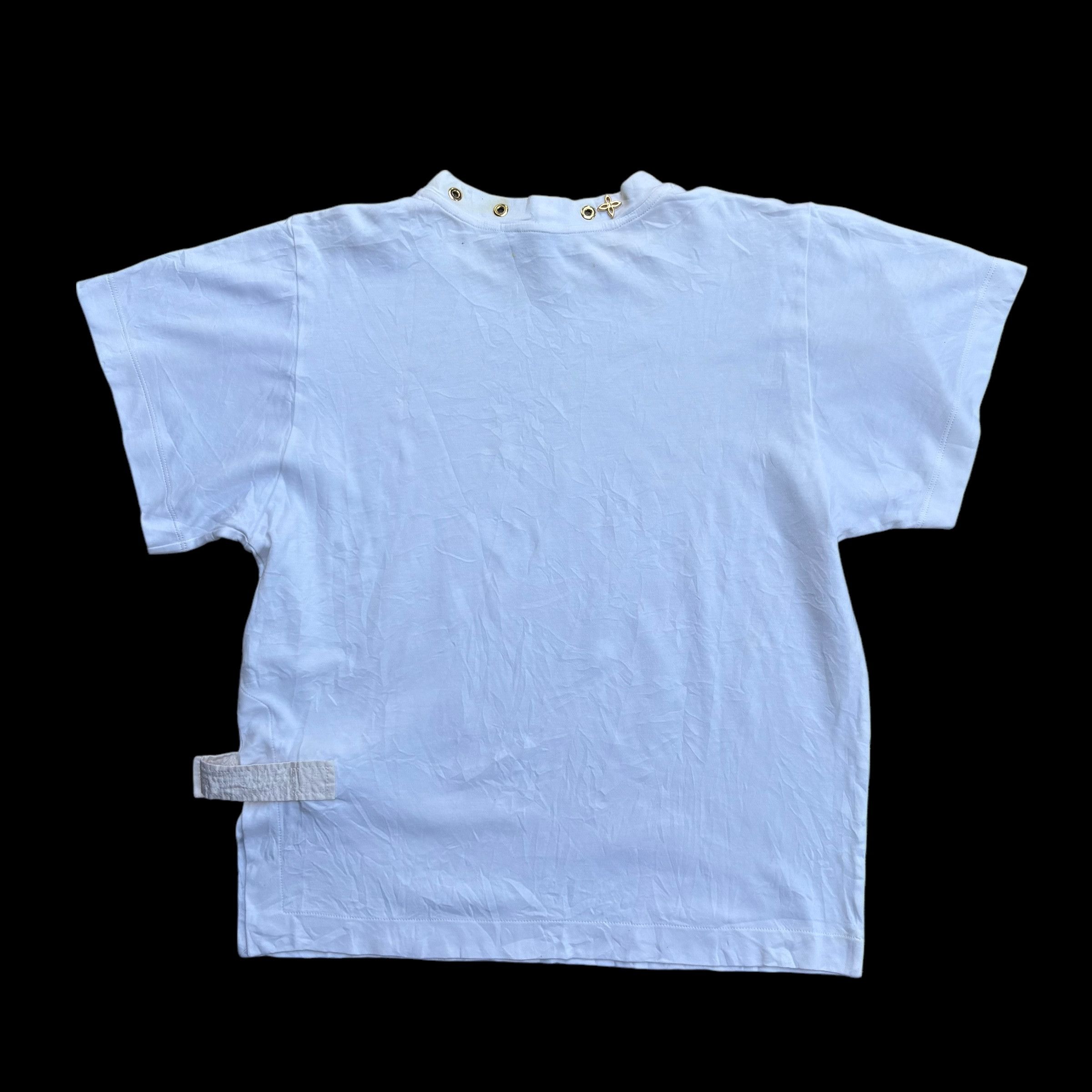 Louis Vuitton Louis Vuitton Side Strap Short Sleeve T-Shirt Size M / US 6-8 / IT 42-44 - 4 Thumbnail