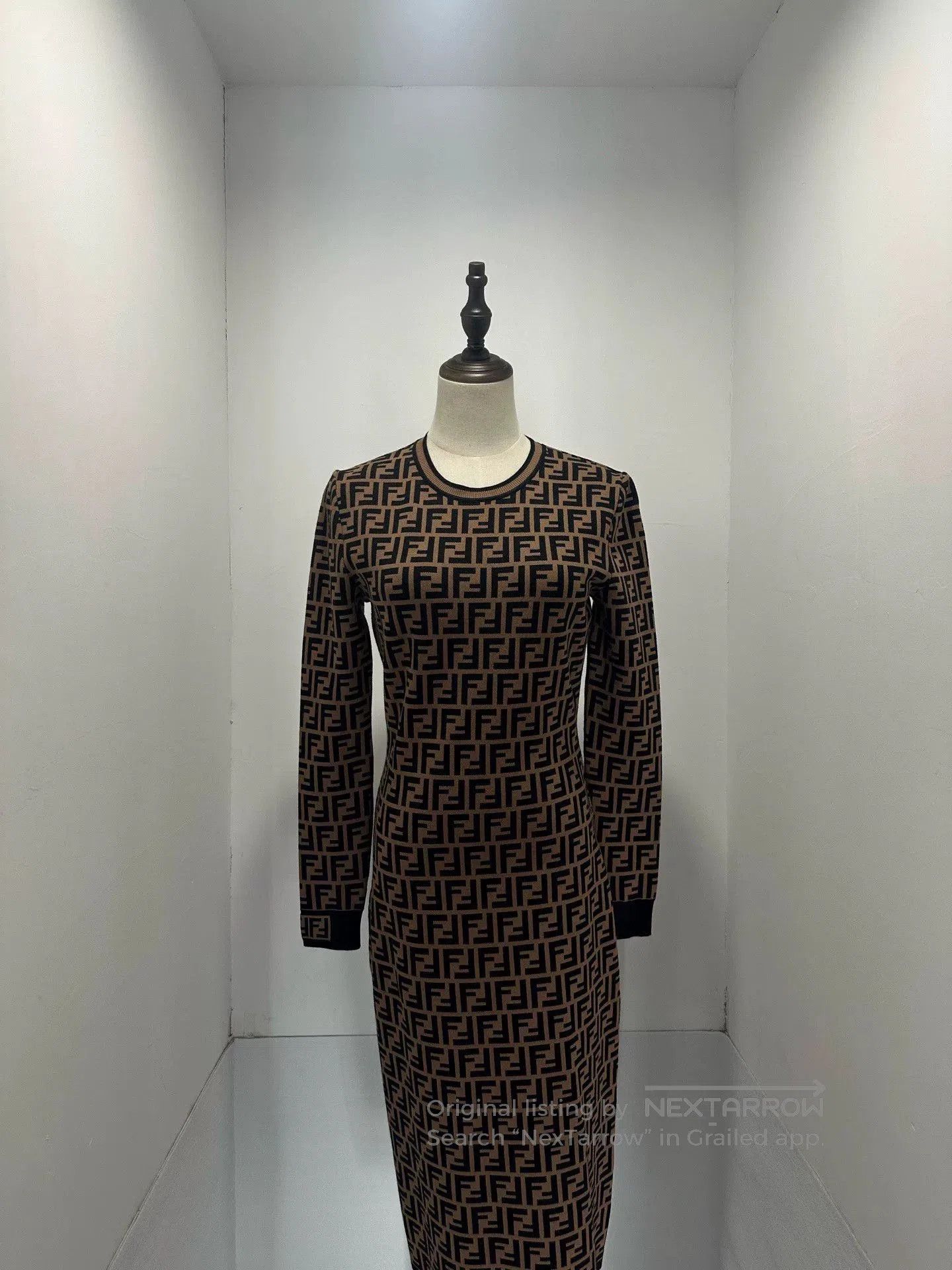 Fendi Fendi FF Monogram Knit Dress. Size US XS / EU 42 / 0 - 1 Thumbnail