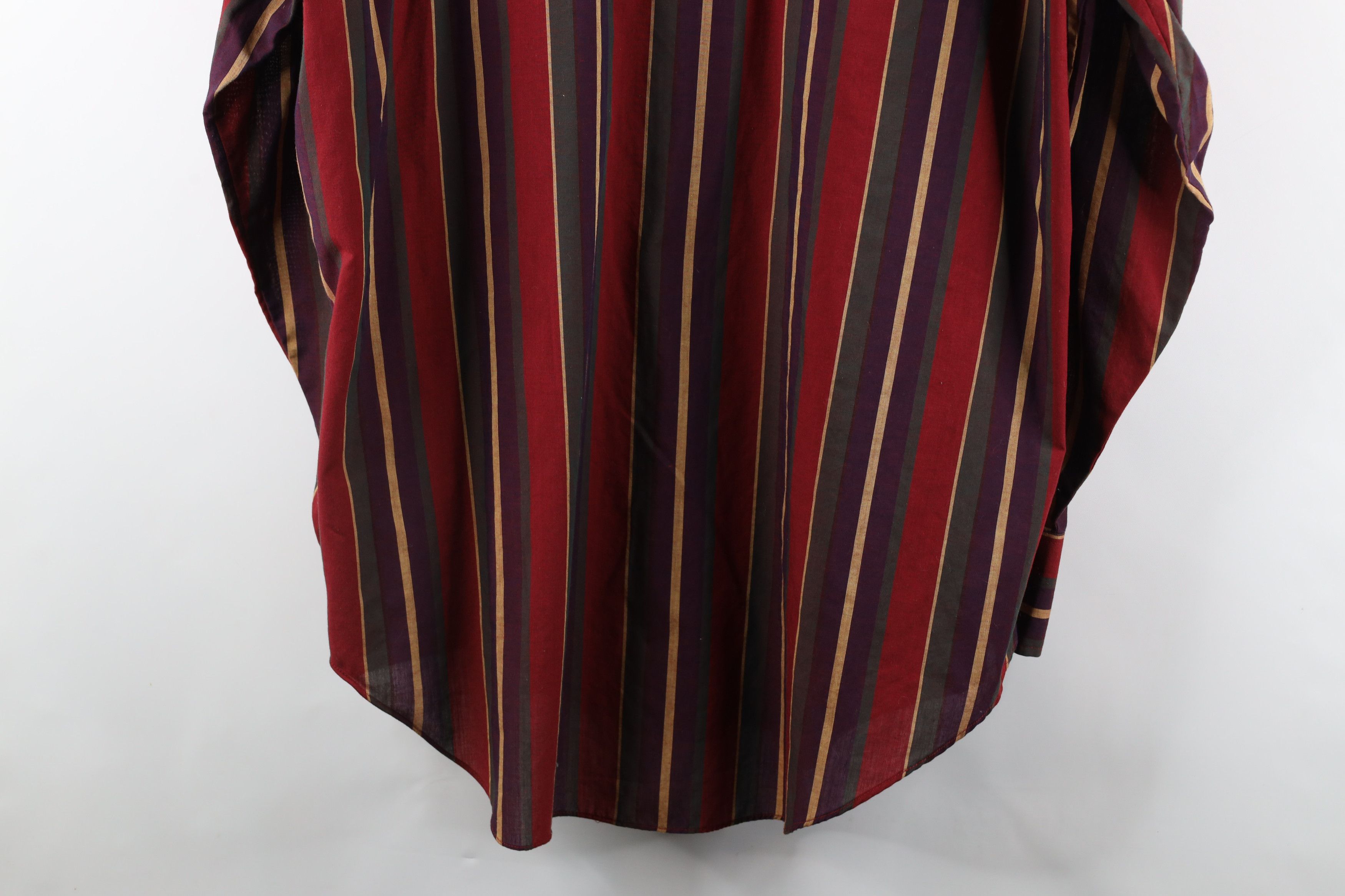 Vintage Vintage 90s Rockabilly Rainbow Striped Western Button Shirt Size US XXL / EU 58 / 5 - 10 Thumbnail