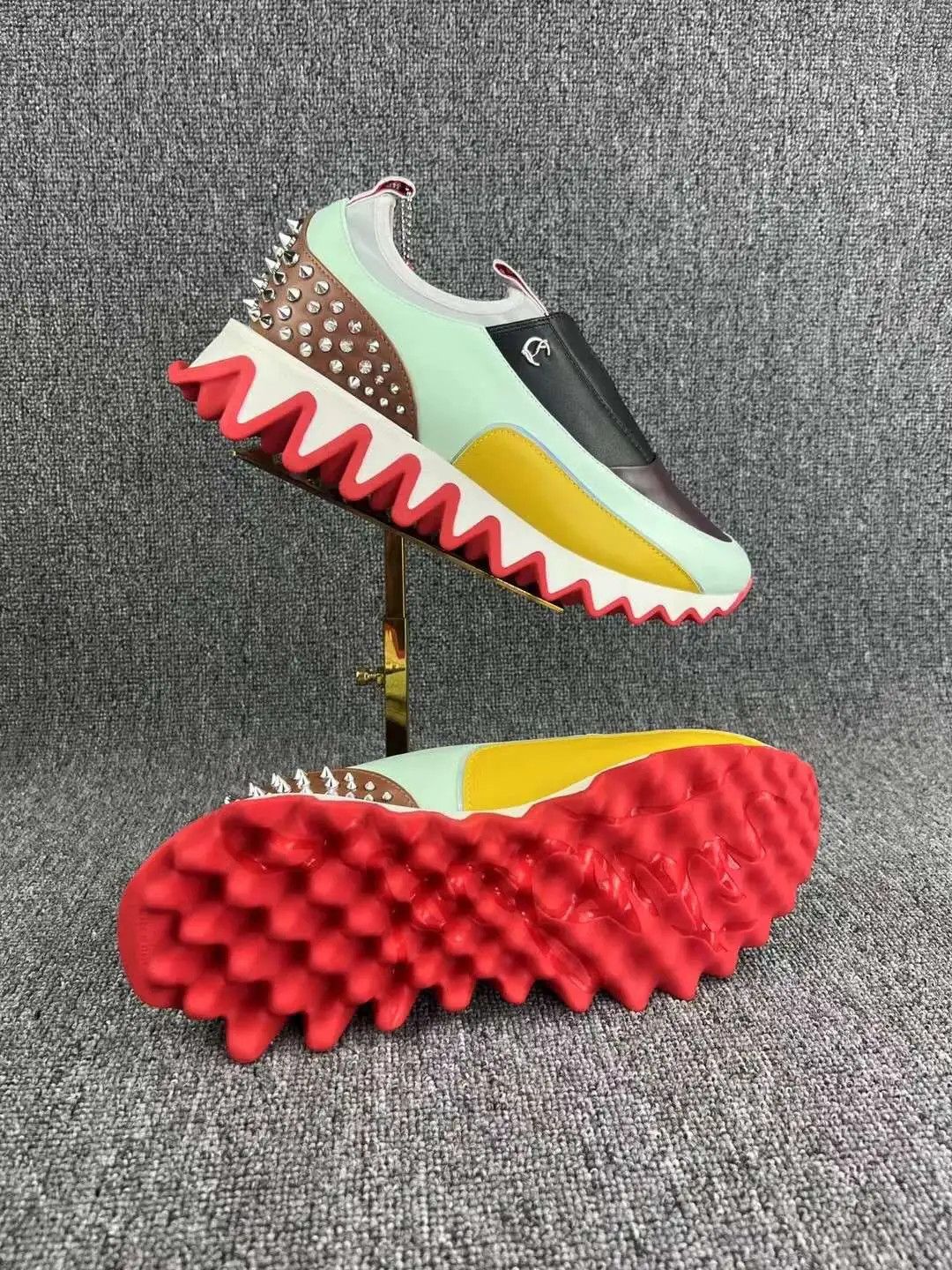 Christian Louboutin o1s1wg110125 Sneaker in Multicolor Size US 10.5 / EU 43-44 - 3 Thumbnail