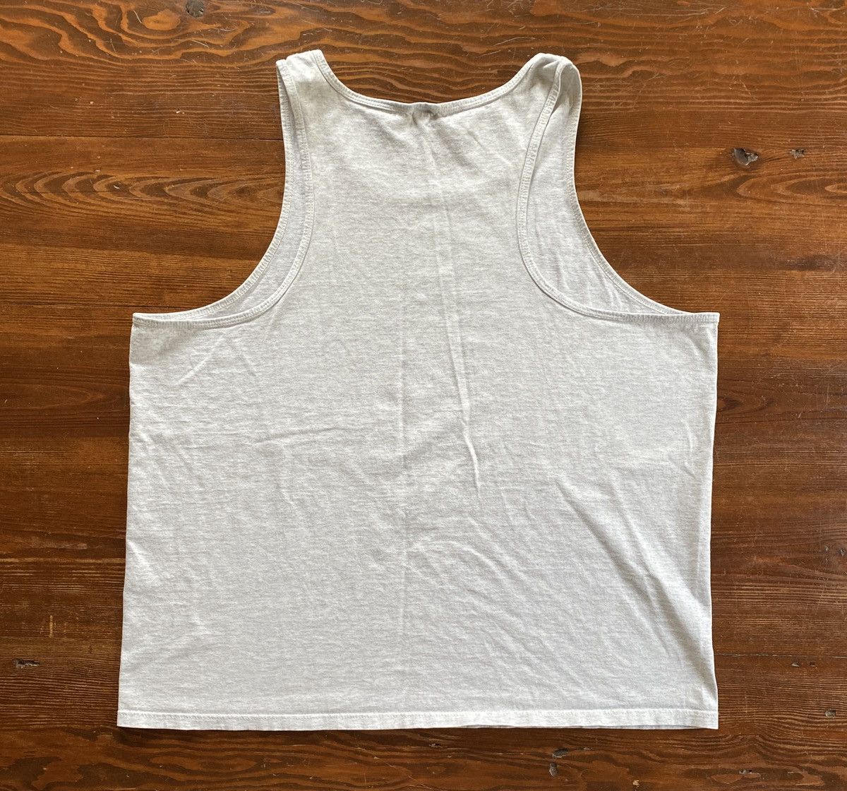 Jerzees Vintage 80’s Jerzees Blank Heather Gray Tank Top Shirt Size US XL / EU 56 / 4 - 6 Thumbnail