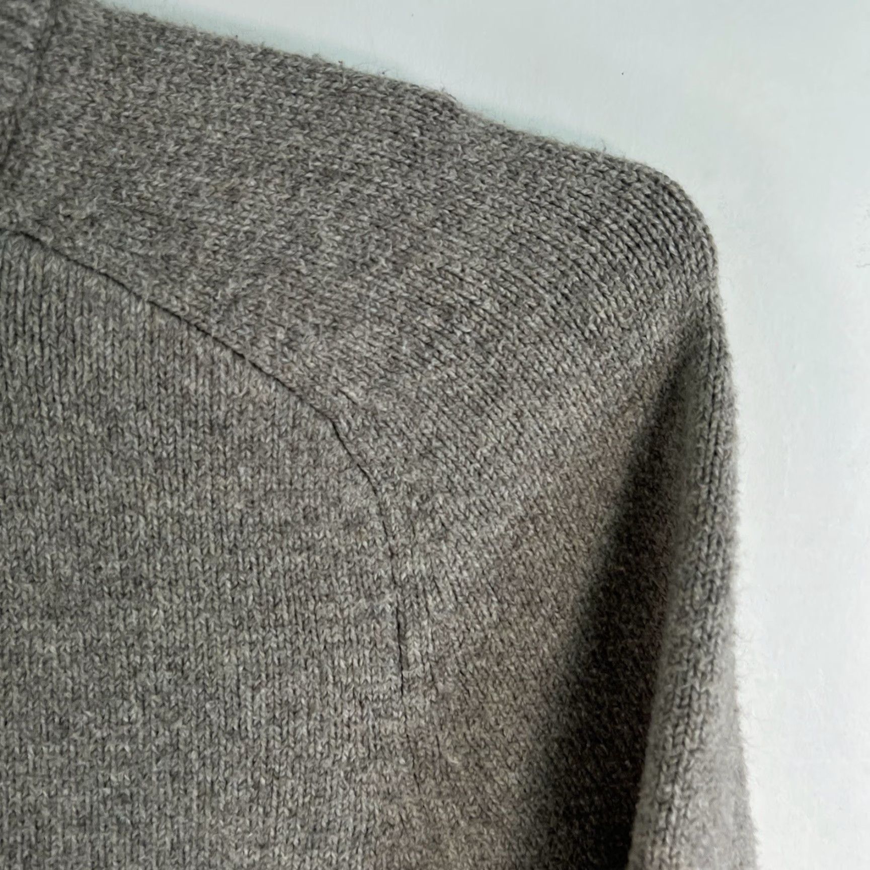 Banana Republic Banana Republic Quarter Zip Knit Sweater Beige Men’s Size L Cotton Size US L / EU 52-54 / 3 - 2 Thumbnail