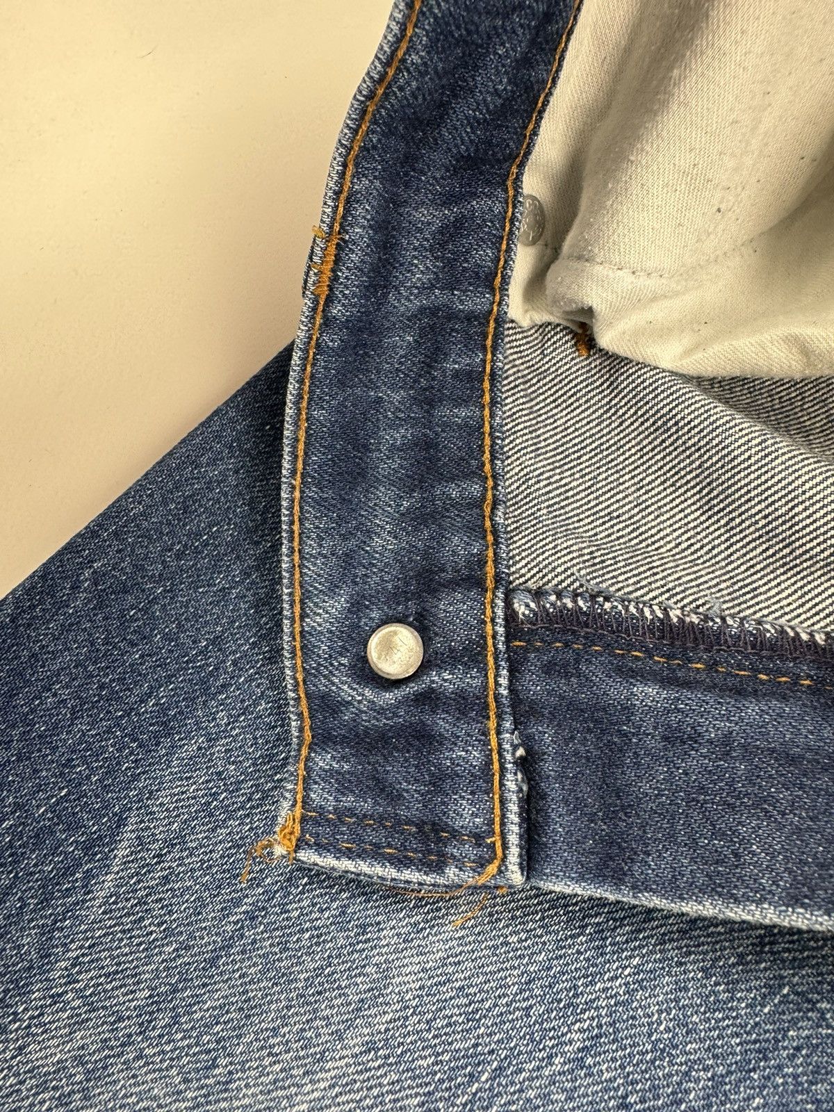 Levi's 80’s Vintage Levi’s 620-0217 Distressed Orange Tab Jeans Size US 34 / EU 50 - 12 Thumbnail