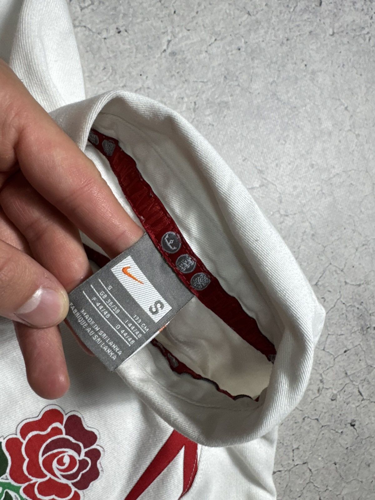 Nike Nike England Rugby League Sweatshirt Jersey Rose Size S Size US S / EU 44-46 / 1 - 8 Thumbnail