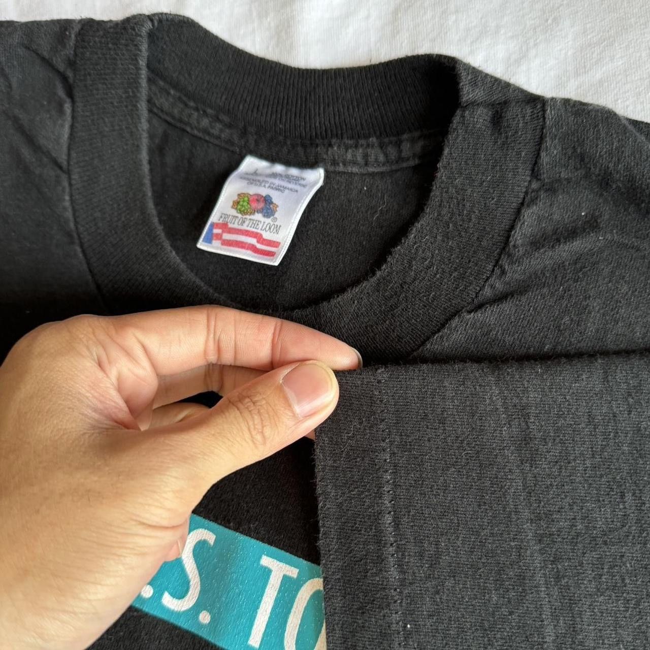Band Tees × Fruit Of The Loom × Vintage Vintage 1997 Michael O'Brien Tour Graphics Black Tee Shirt Size US L / EU 52-54 / 3 - 5 Thumbnail