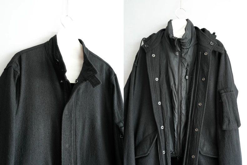Yohji Yamamoto yohji yamamoto12 AW Heavy Multilayer Parka Coat 2503-Nextar Size US M / EU 48-50 / 2 - 3 Thumbnail