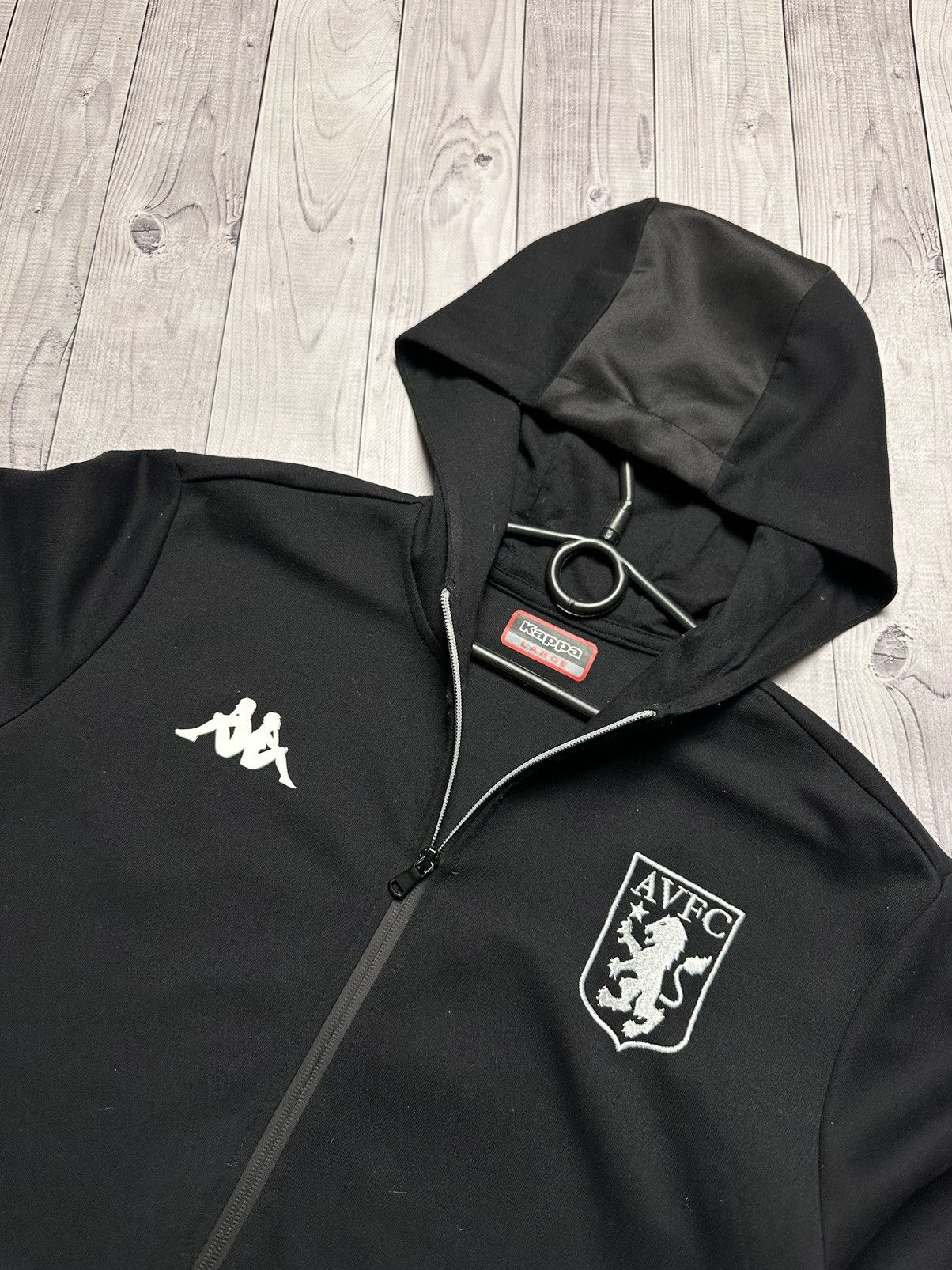 Kappa Aston Villa soccer track jacket kappa size L logo Size US L / EU 52-54 / 3 - 5 Thumbnail