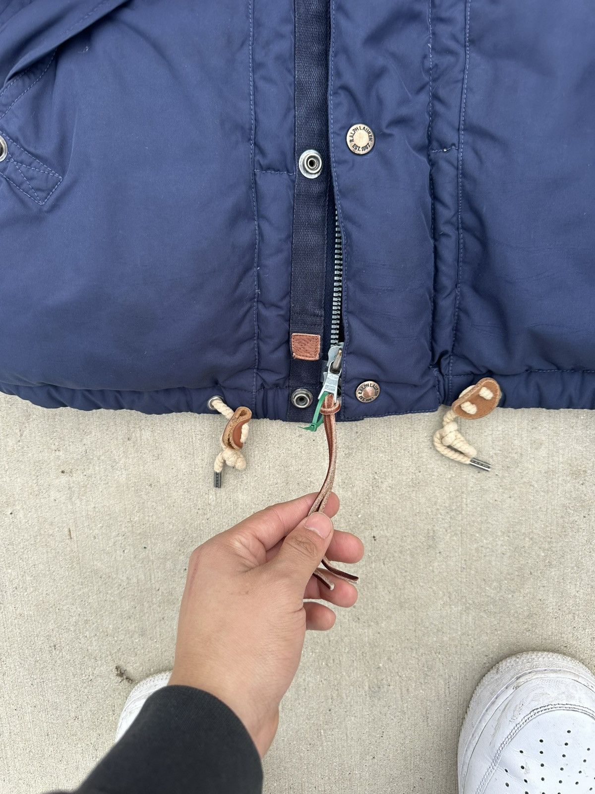 Polo Ralph Lauren × Vintage Polo Ralph Lauren New Men's Navy Elmwood Down Jacket Size m Size US M / EU 48-50 / 2 - 8 Thumbnail