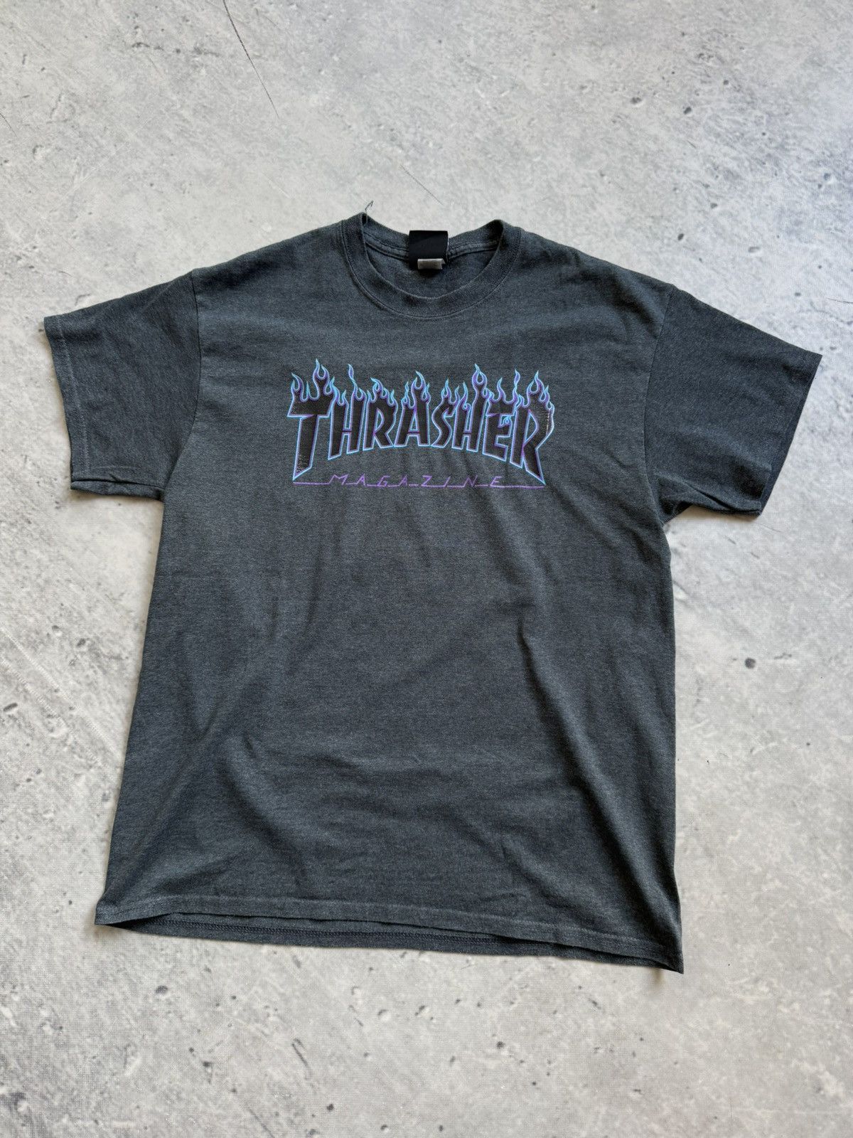 Thrasher Thrasher vintage big logo tee Size US L / EU 52-54 / 3 - 1 Thumbnail
