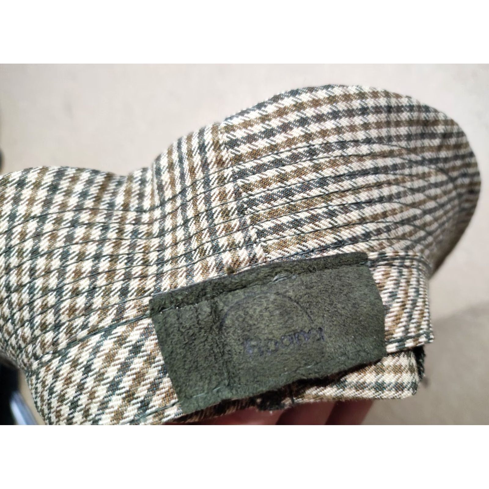 Bogner VINTAGE Bogner Bucket Hat 100% Wool Check Size 57 West Germany Boy / Mens / Adults? [Final: ensure genders] Size ONE SIZE - 4 Thumbnail