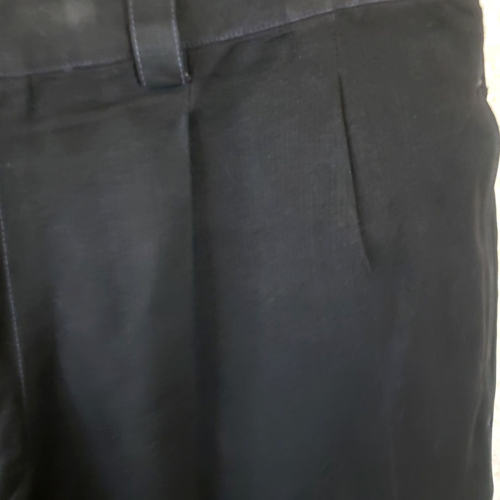 Tommy Bahama Tommy Bahama Shorts Mens 34x9 Black Silk Pleated Relaxed Tropical Luxury Chino Beach 90s? Size US 34 / EU 50 - 4 Thumbnail