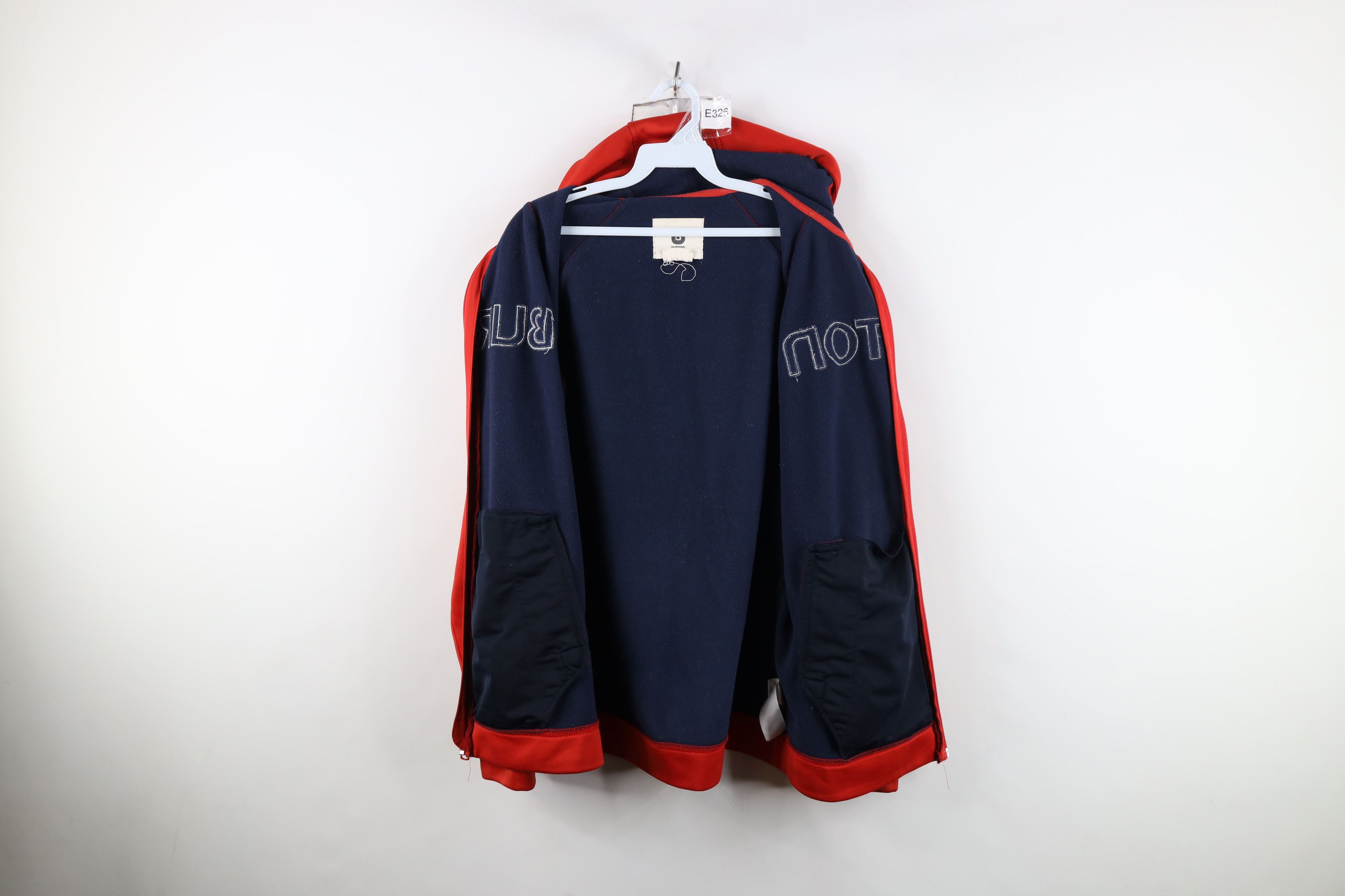 Burton Vintage Burton Snowboards Spell Out Fleece Lined Hoodie Size US L / EU 52-54 / 3 - 12 Thumbnail