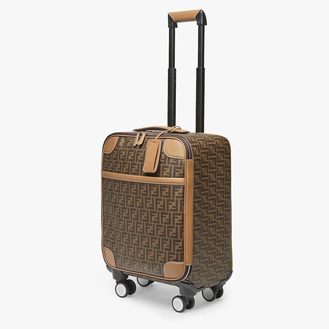 Fendi o1s1wg110925 Size: OS/Cabin Size Trolley in Beige Size ONE SIZE - 2 Thumbnail