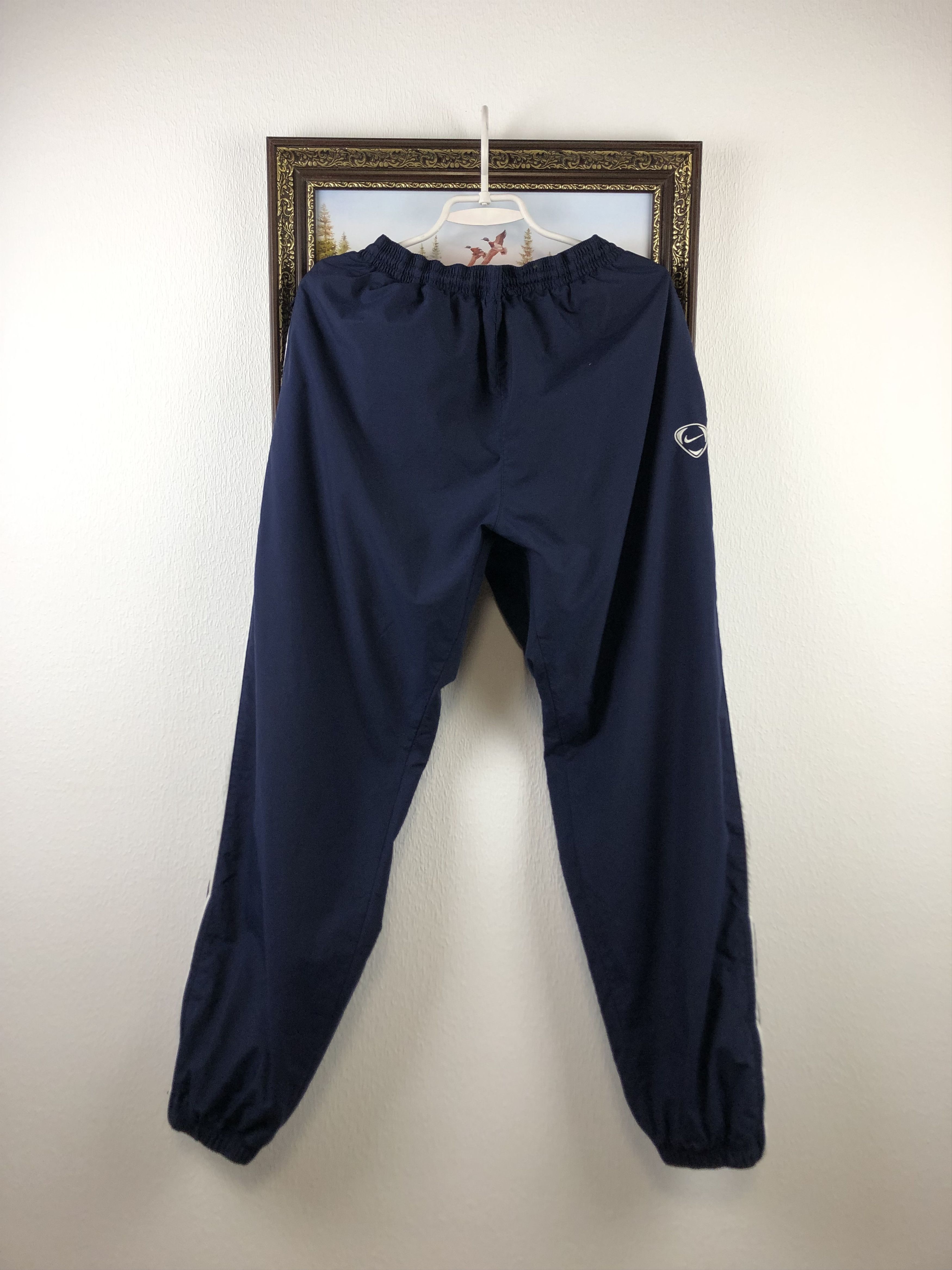 Nike × Vintage Vintage Nike Nylon Track Pants Sweatpants Rare Size XXL Size US 42 / EU 58 - 1 Thumbnail