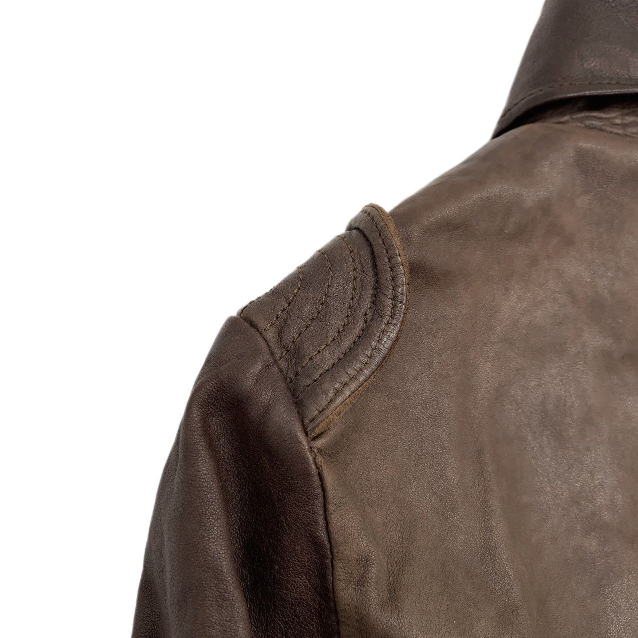 Giorgio Brato Giorgio Brato Leather Jacket Size US S / EU 44-46 / 1 - 5 Thumbnail