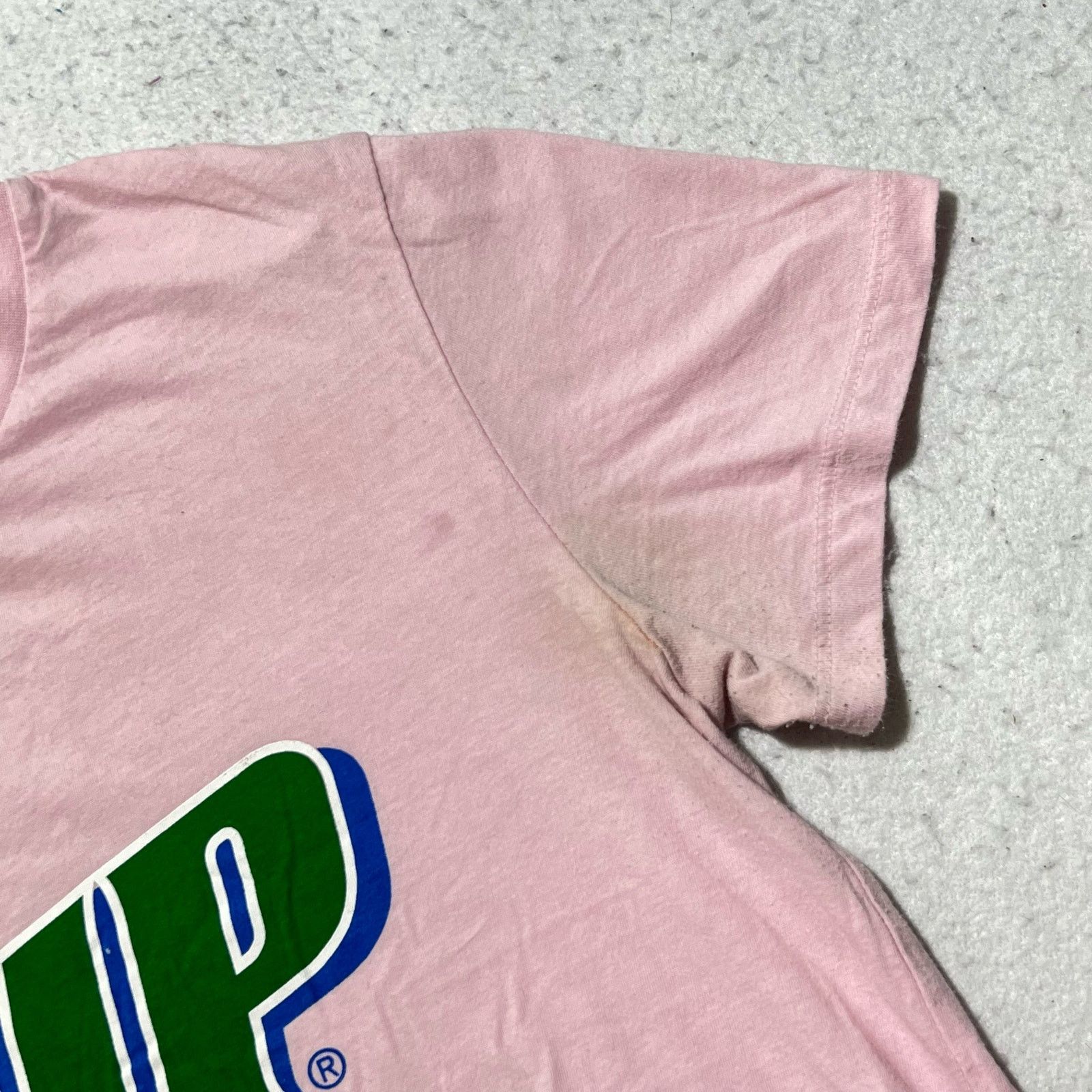 H&M H & M Divided 7 Up Crop Top Graphic T Shirt Soda Pop Pink Size M / US 6-8 / IT 42-44 - 5 Thumbnail