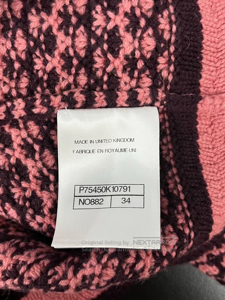 Chanel Chanel Pink short knitted cardigan coat Size XXS / US 00 / IT 34 - 5 Thumbnail