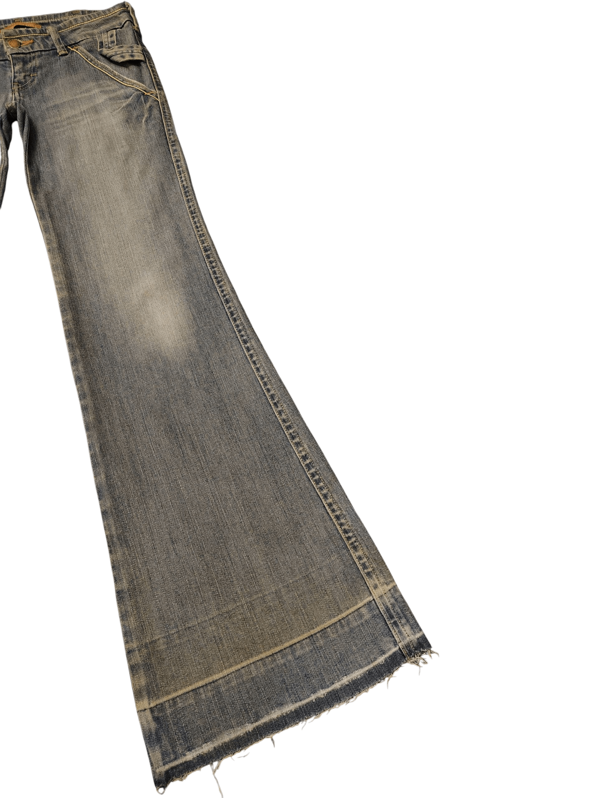 Levi's Japanese Levi's Lady Style Distressed denim Flare Jeans Size US 29 - 3 Thumbnail