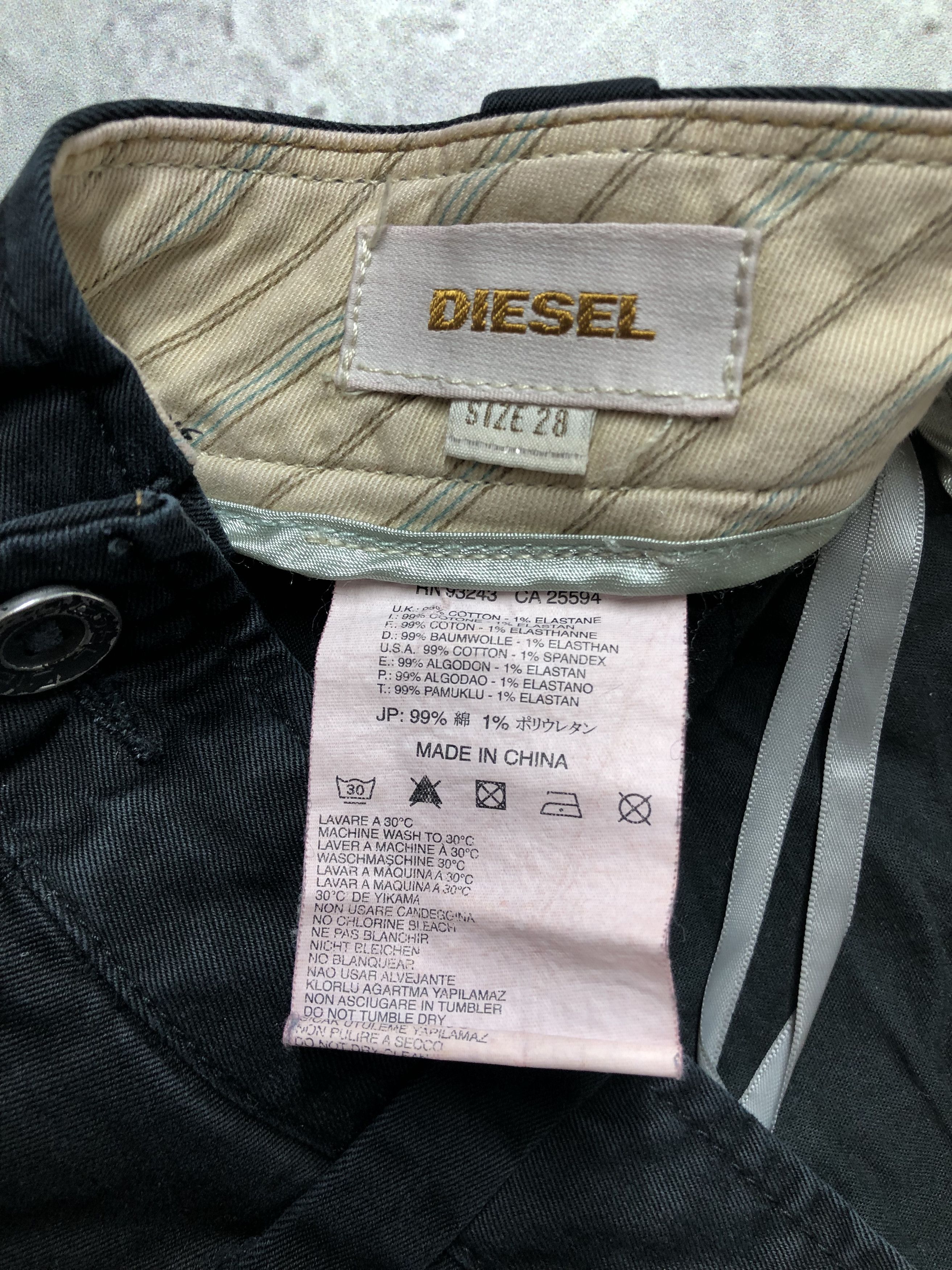 Diesel Diesel Vintage Pants Size 28" / US 6 / IT 42 - 4 Thumbnail