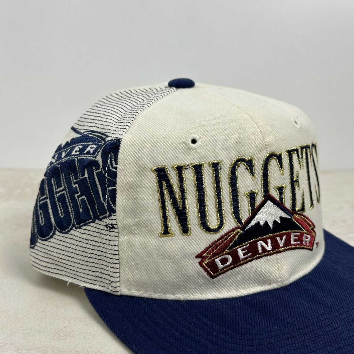 Sports Specialties Vintage Hat Denver Nuggets Laser Sports Specialties 90s NBA Size ONE SIZE - 2 Thumbnail