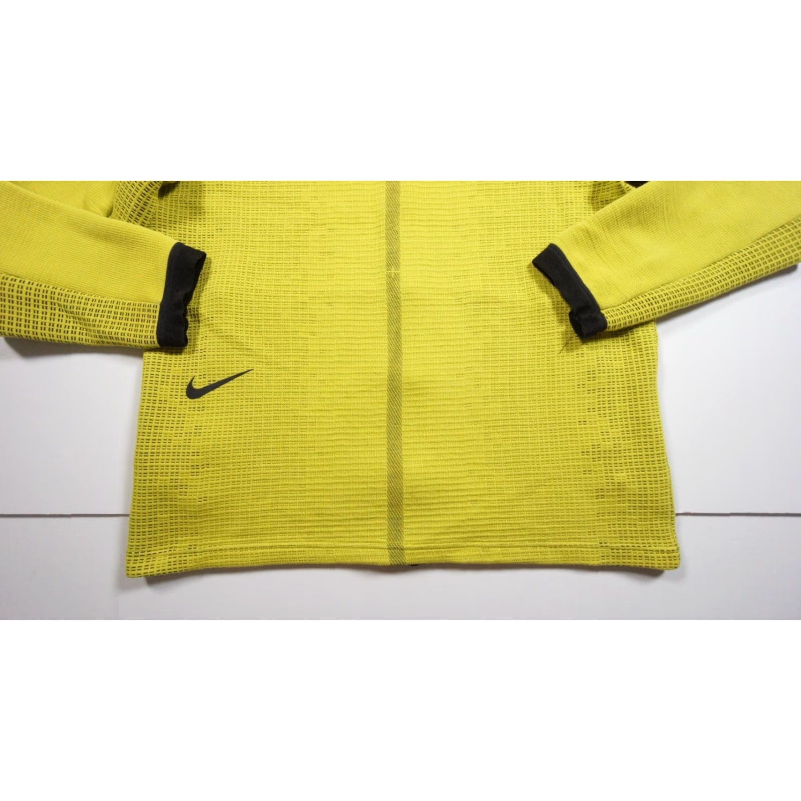 Nike Nike Sweatshirt Hoodie Men Large Yellow Full Zip Tech Pack Swoosh Logo All Seasons Outdoor 90s? Size US L / EU 52-54 / 3 - 7 Thumbnail