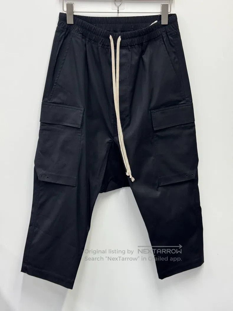 Rick Owens Rick Owens Solid Ribbon Cargo Pants Size US 38 / EU 54 - 1 Thumbnail