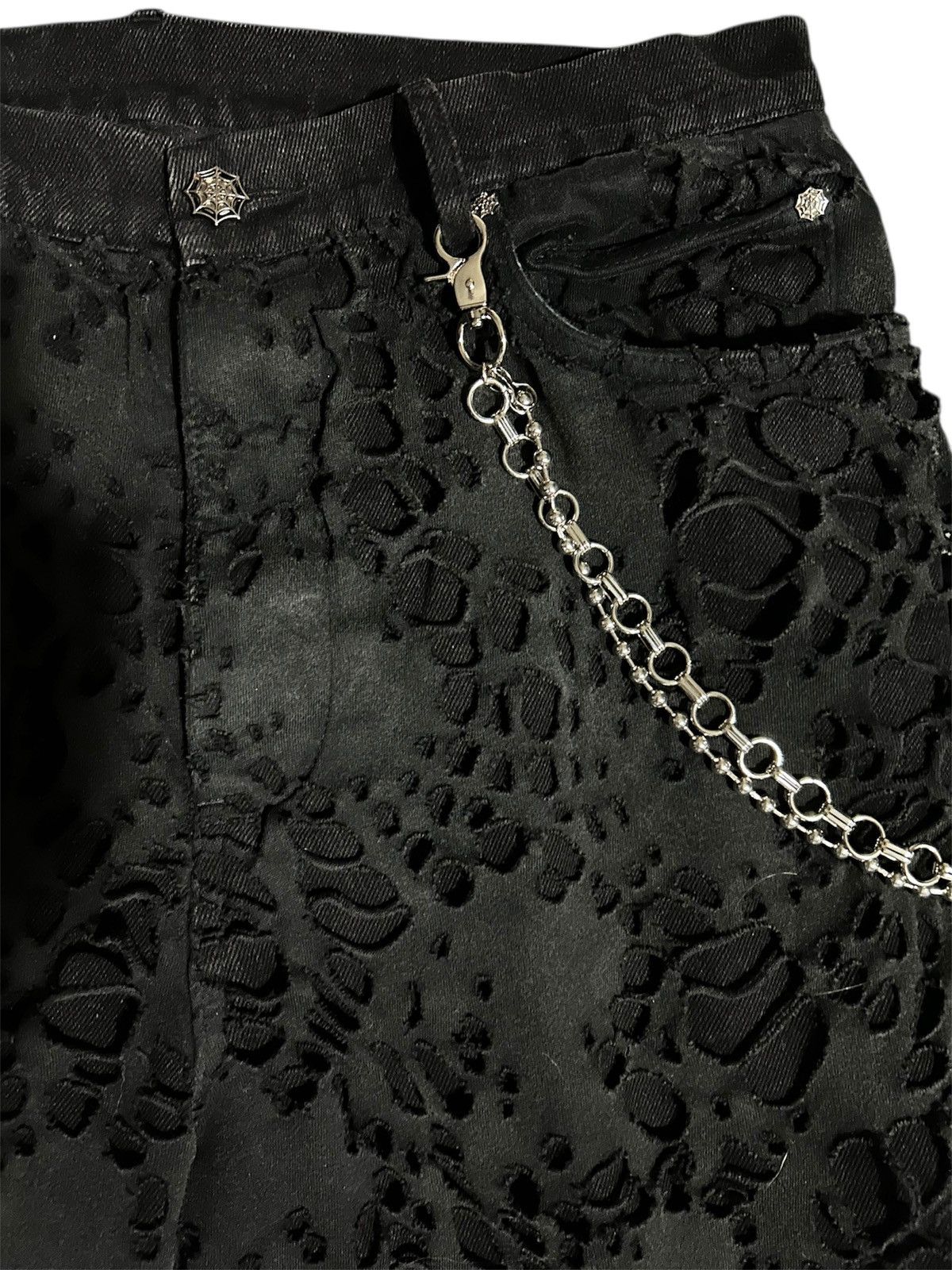 Brotherly Love Metalweb Bootcut Denim Size US 32 / EU 48 - 3 Thumbnail