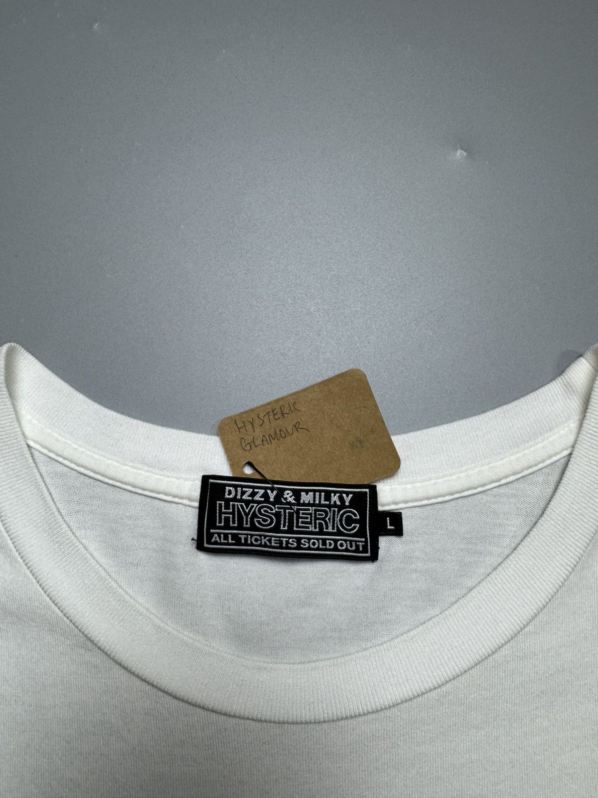 Hysteric Glamour Hysteric Glamour Dizzy & Milky College Tshirts Size US L / EU 52-54 / 3 - 3 Thumbnail