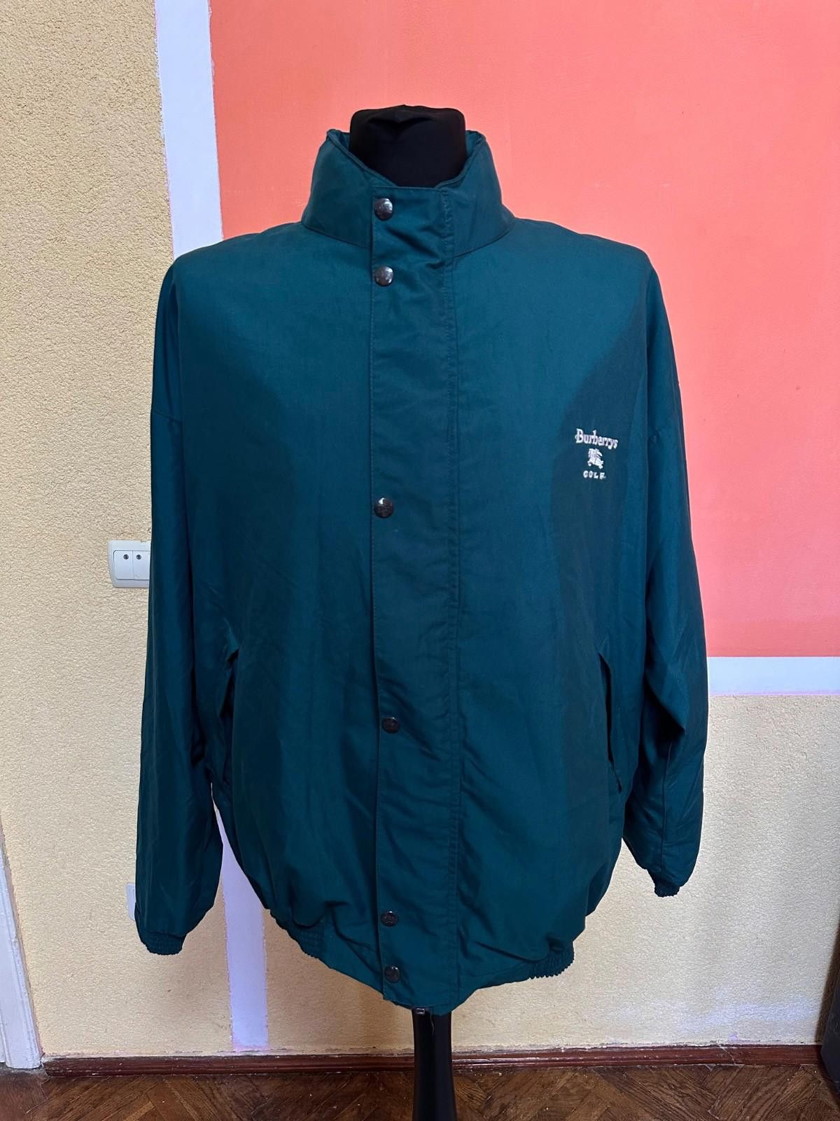 Burberry Burberys Golf Nova Check Green Jacket Sz XL Size US XL / EU 56 / 4 - 1 Thumbnail