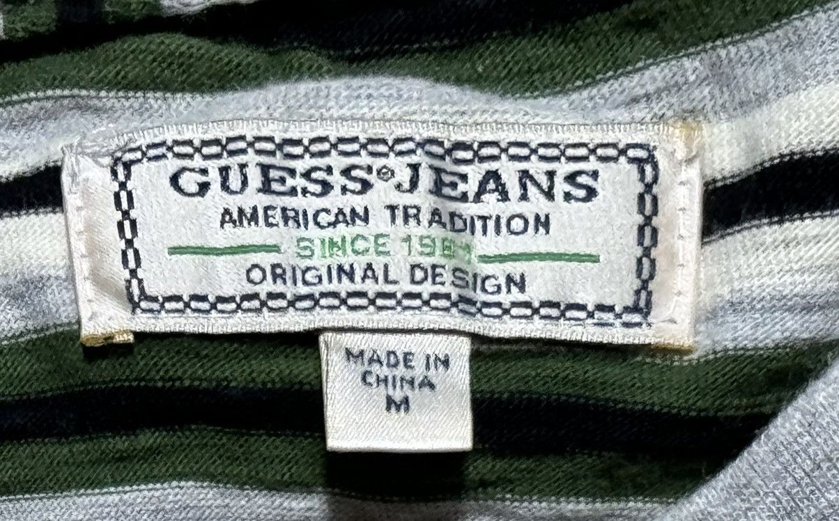 Guess × Vintage Guess Jeans USA ‘81 Alameda Striped Shirt sz M Size US M / EU 48-50 / 2 - 8 Thumbnail
