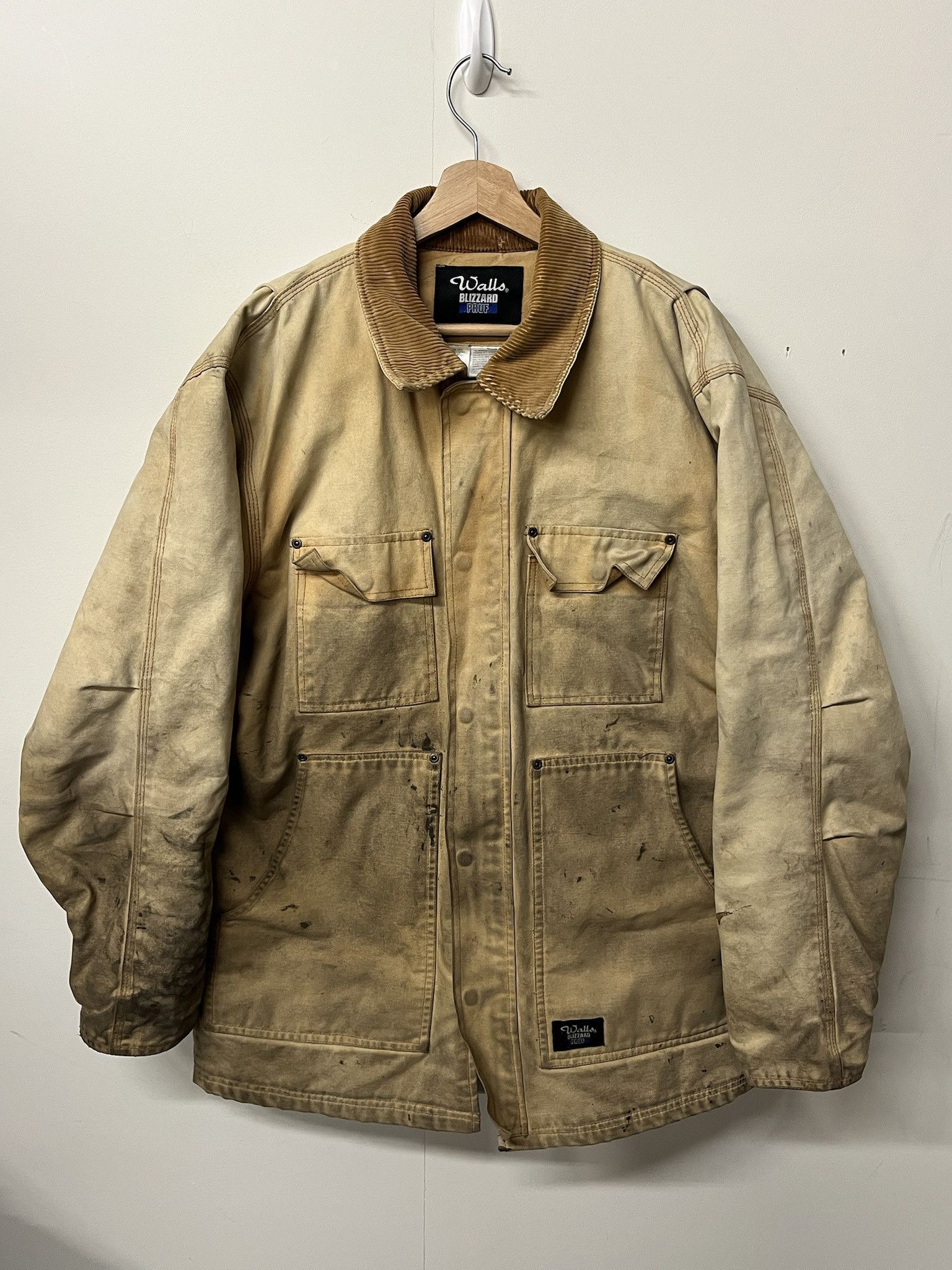 Carhartt Vintage 1990s Walls Blizzard Pruf Carhartt Style Canvas Jacket Size L Tall Size US L / EU 52-54 / 3 - 1 Thumbnail