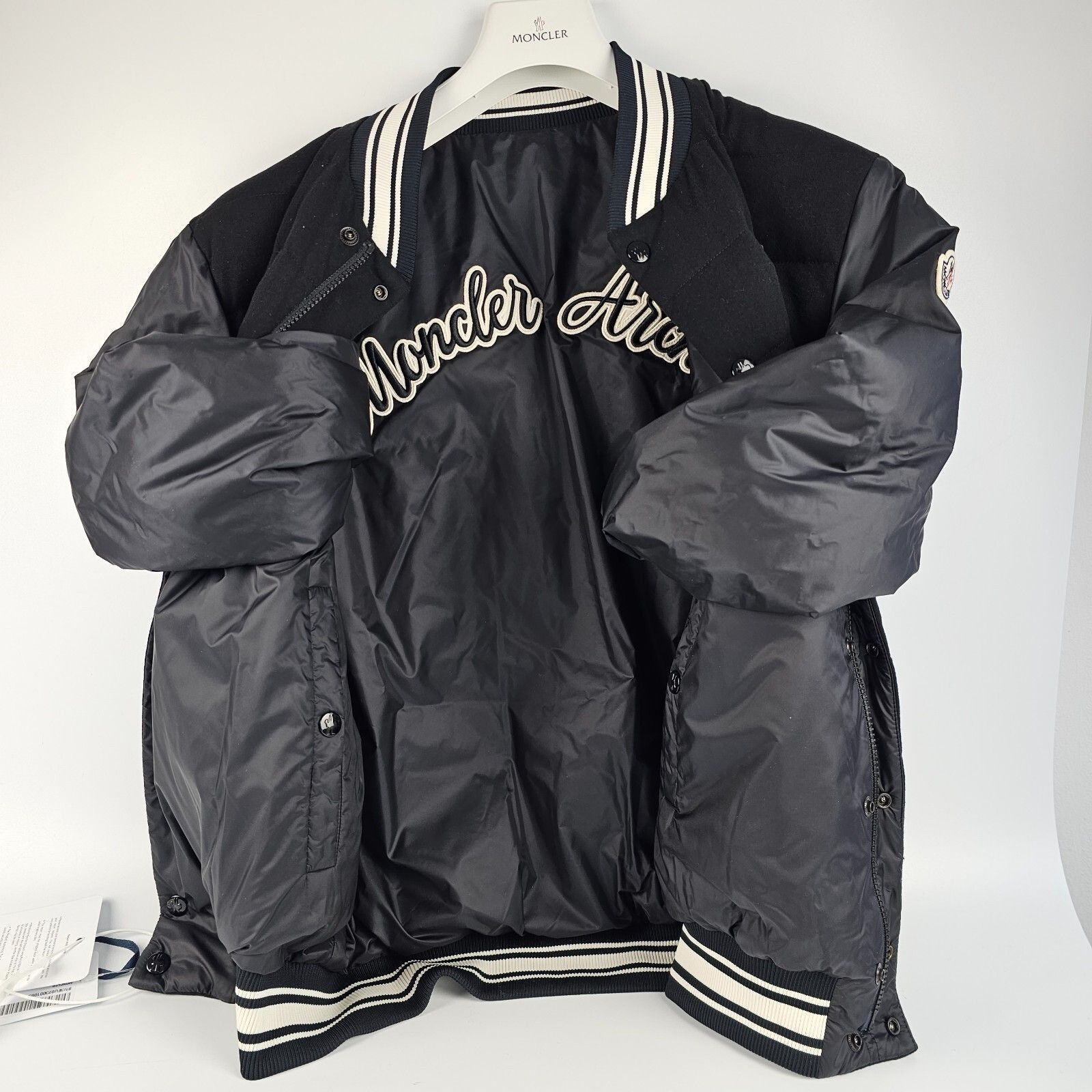Moncler MONCLER Bouchet $2270 Black Down Jacket New 2 Size US M / EU 48-50 / 2 - 3 Thumbnail