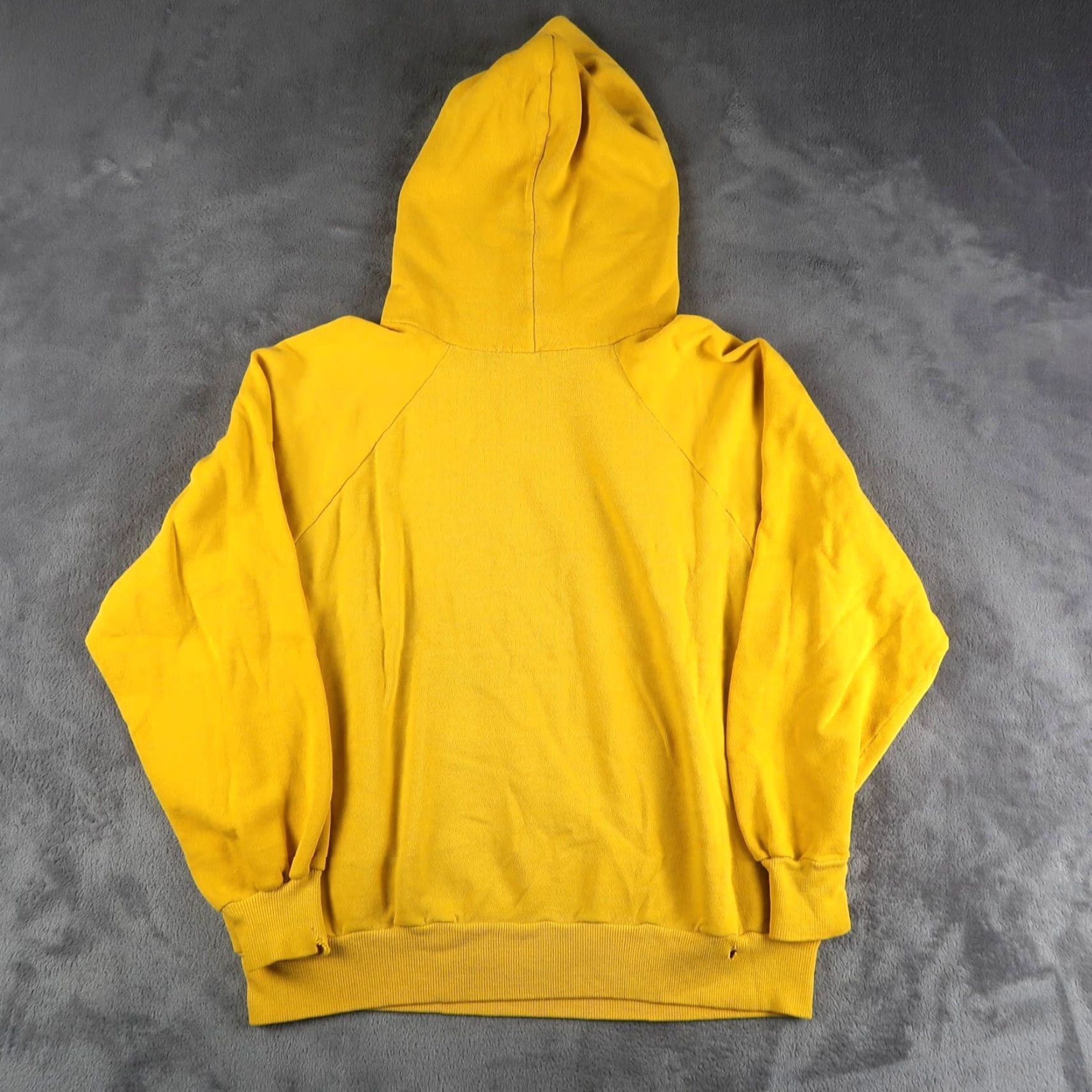 Vintage VINTAGE Yellow Bidwell Hoodie Raglan Sweatshirt Mens S/M Size US S / EU 44-46 / 1 - 2 Thumbnail