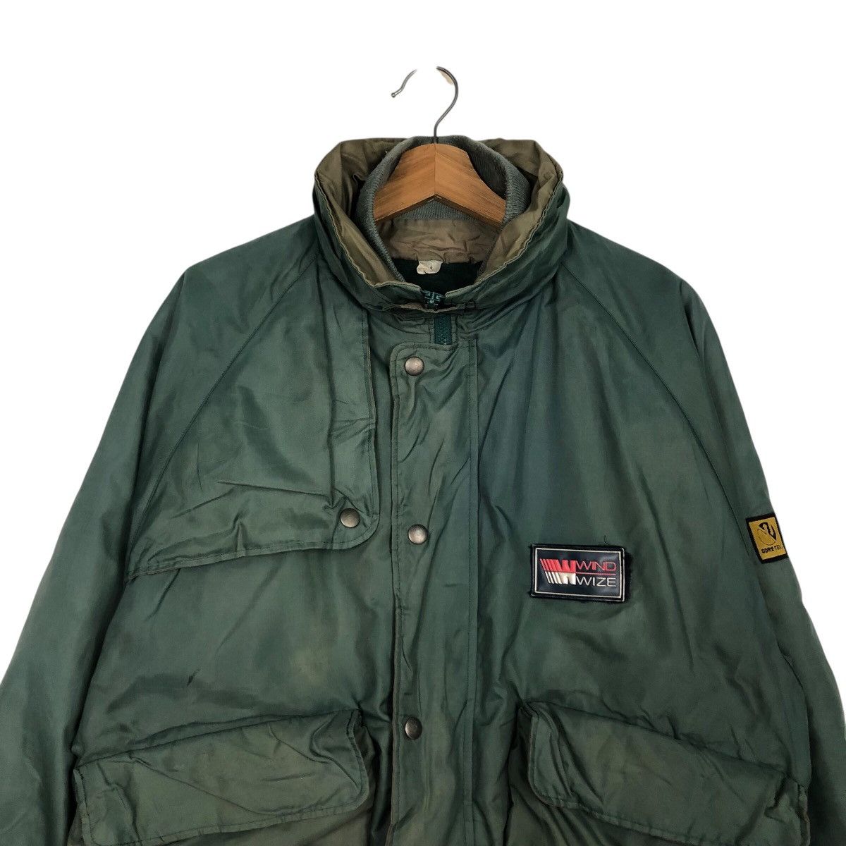 Japanese Brand 📌Vintage Bomber Jacket Wind Wize X Goretex Issey Miyake Size US L / EU 52-54 / 3 - 4 Thumbnail