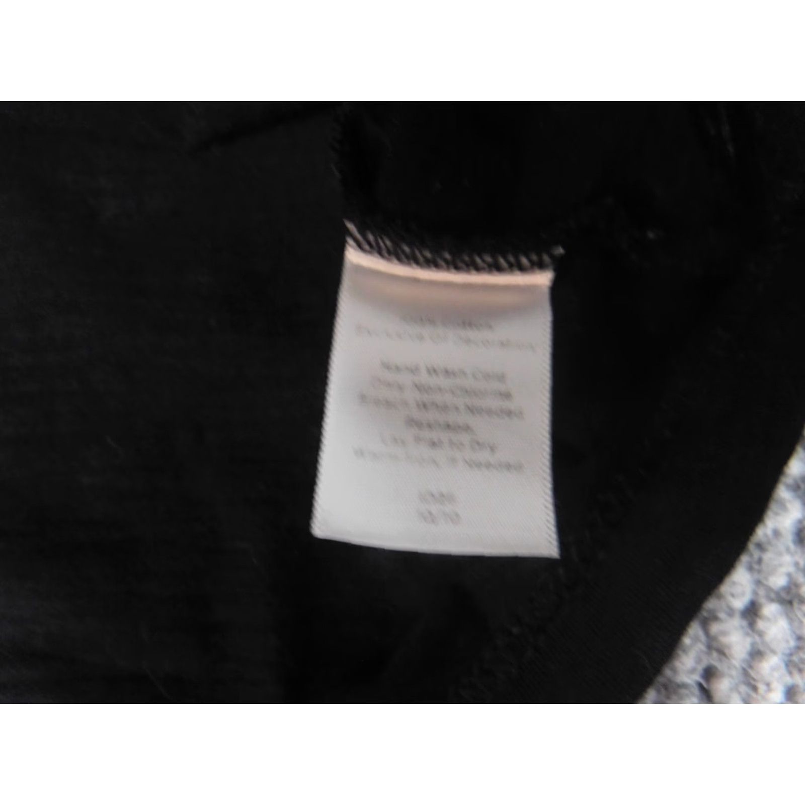 Talbots Talbots Blouse Shirt Women 0P Black Short Sleeve Crew Neck Knit Cotton Button Stretch Casual Pullover Petite Regular Size XS / US 0-2 / IT 36-38 - 7 Thumbnail