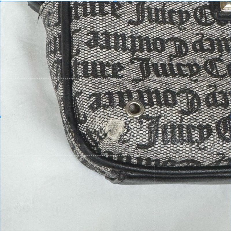 Juicy Couture Juicy Couture Black Monogram Mini Crossbody Women's USED Size ONE SIZE - 8 Thumbnail