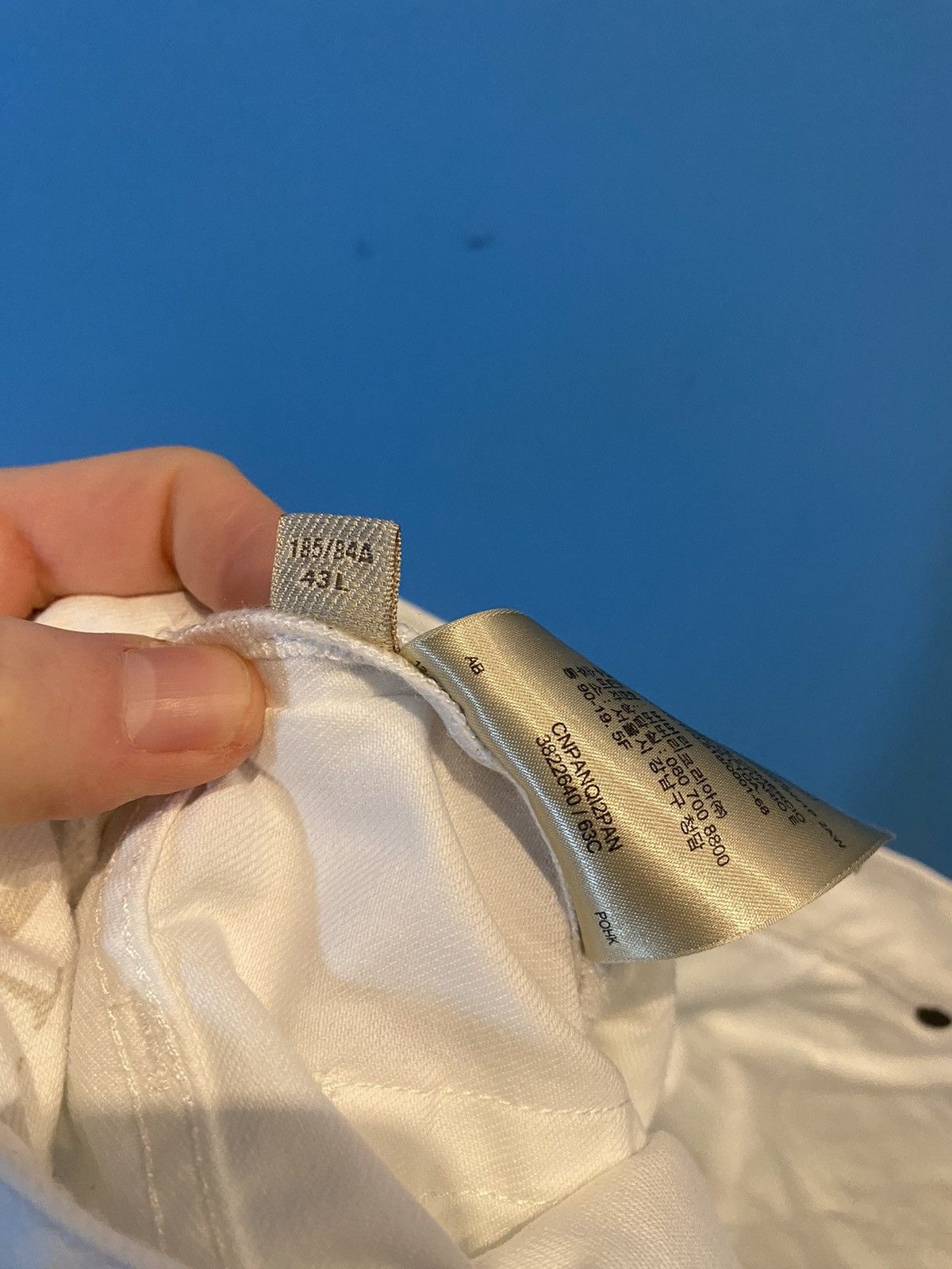 Burberry × Designer Burberry Brit White Pants 33x34 Size US 33 - 9 Thumbnail