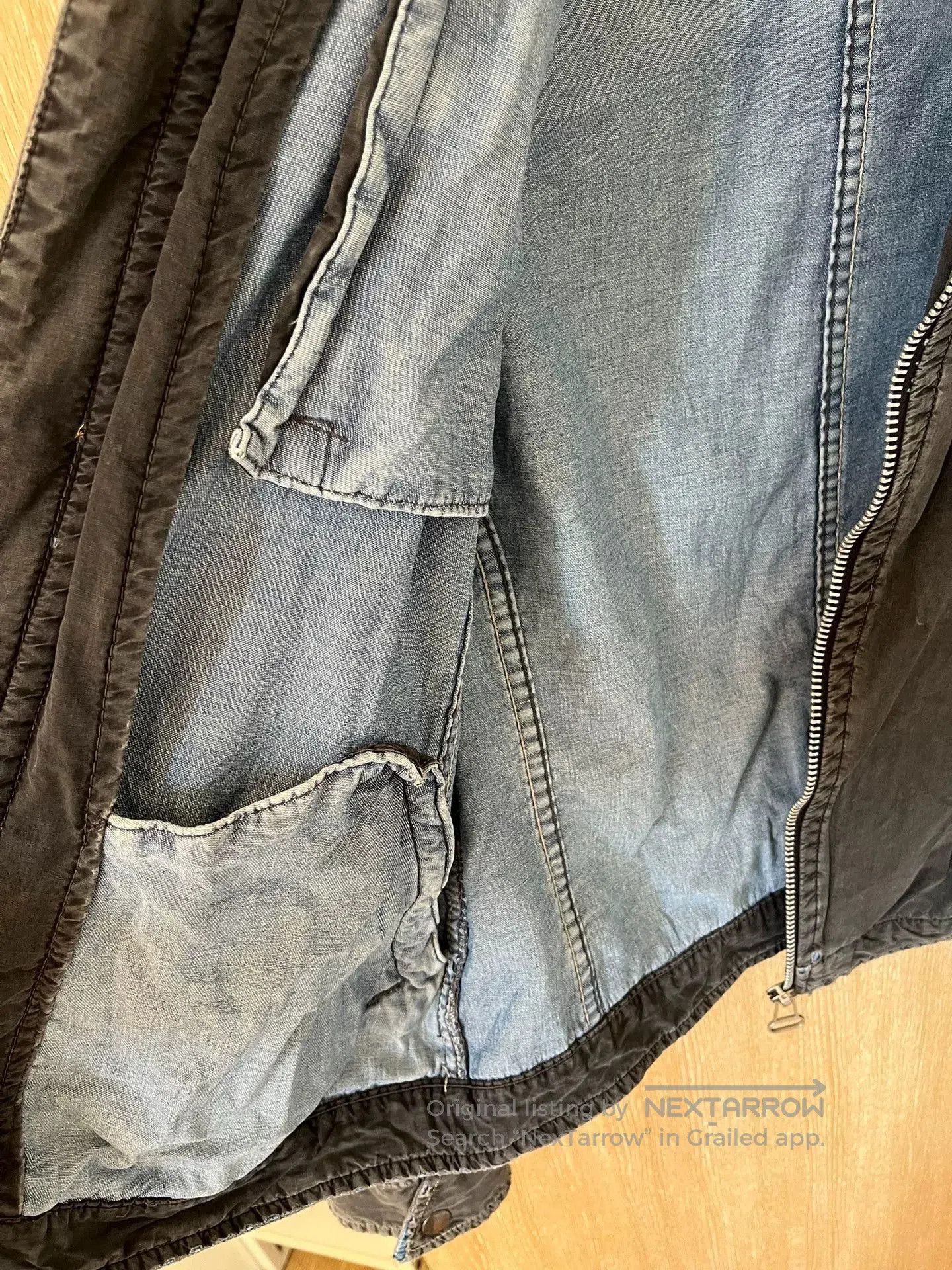 Vintage Vintage Energie Denim Motorcycle Jacket. Size US M / EU 48-50 / 2 - 7 Thumbnail