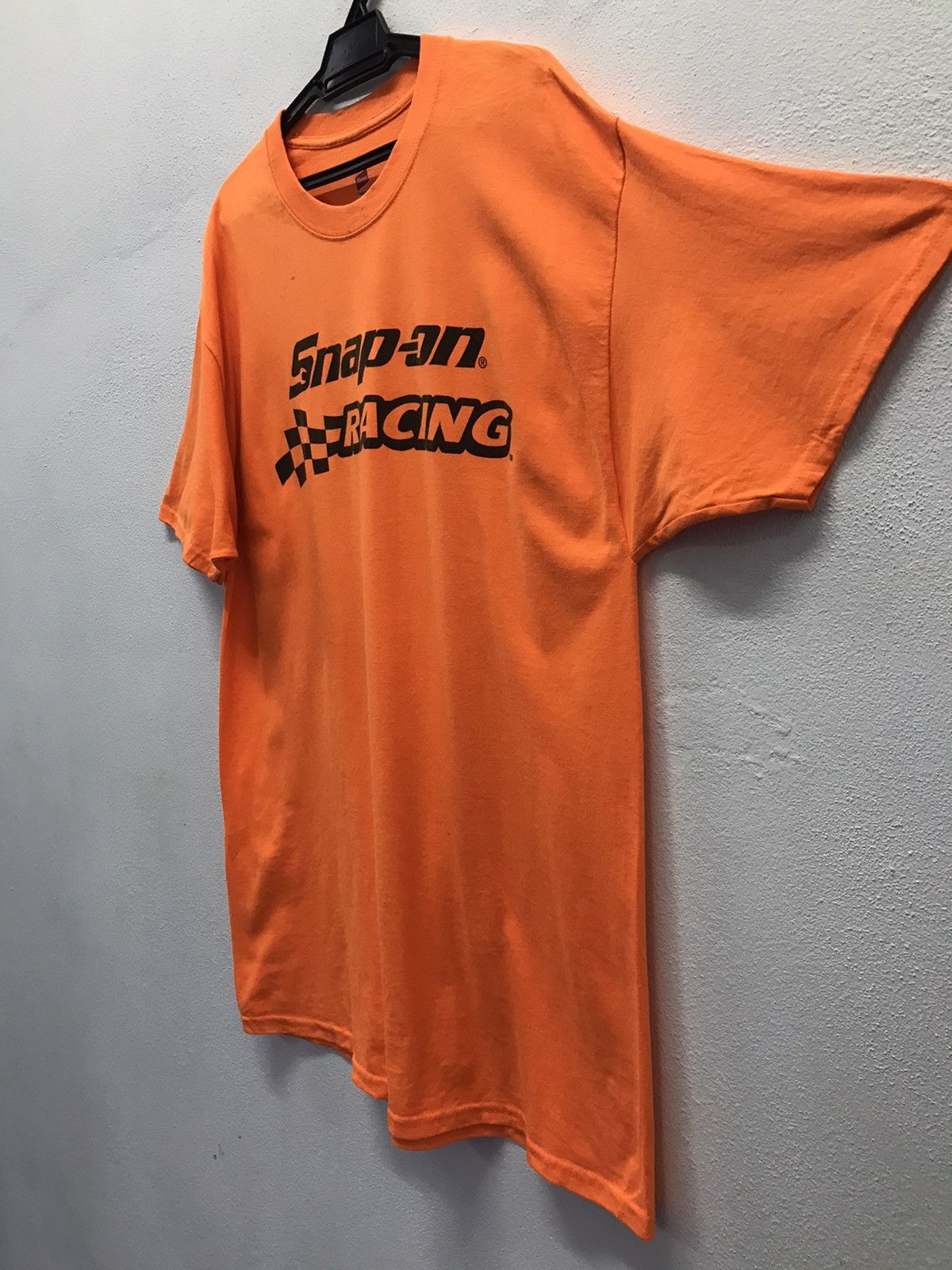 Hanes × Vintage Vintage HANES Snap on Racing Size US XL / EU 56 / 4 - 4 Thumbnail