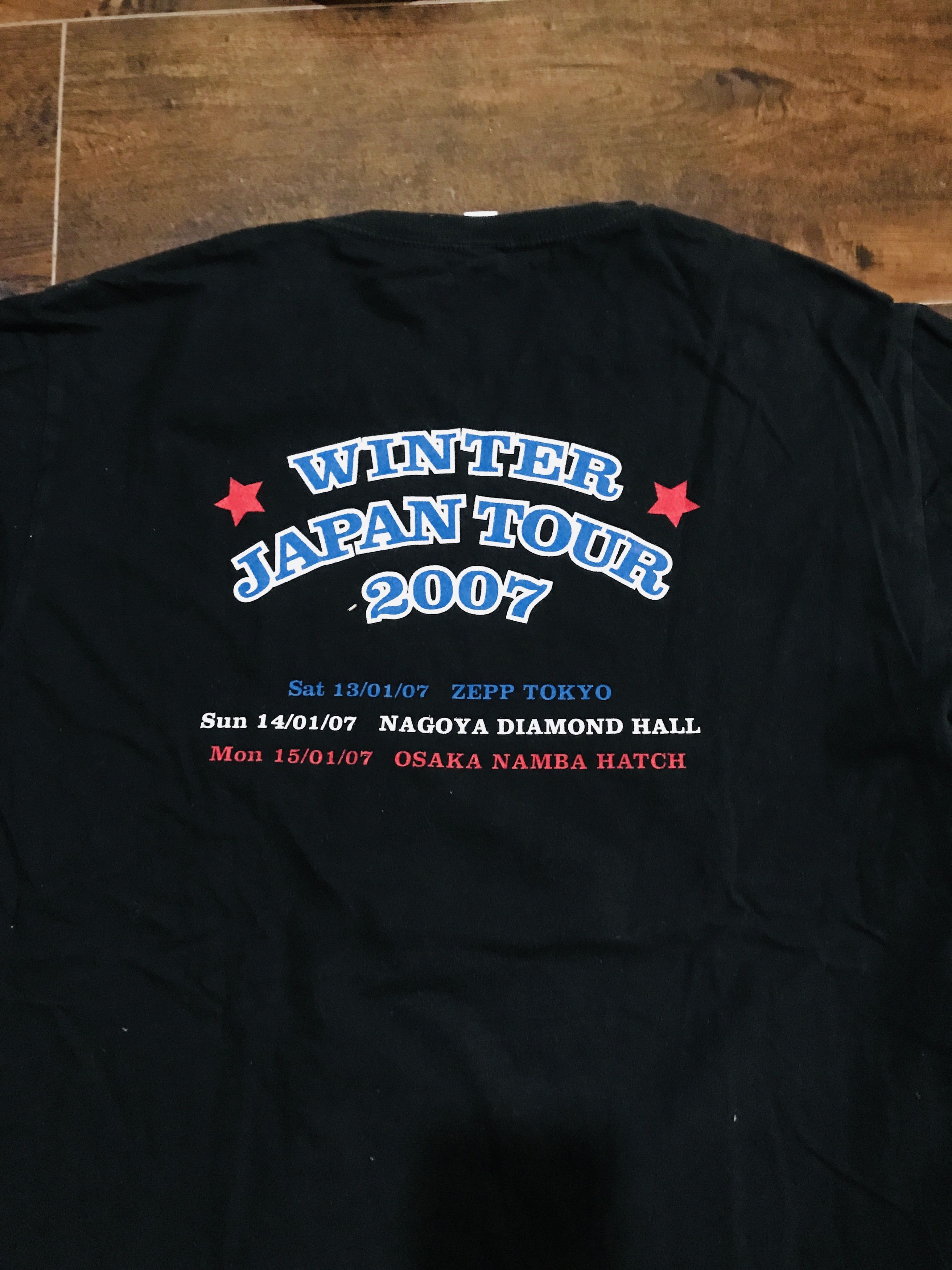 Band Tees Vintage Y2K The Killers Band T Shirt Winter Japan Tour 2007 Size US L / EU 52-54 / 3 - 4 Thumbnail