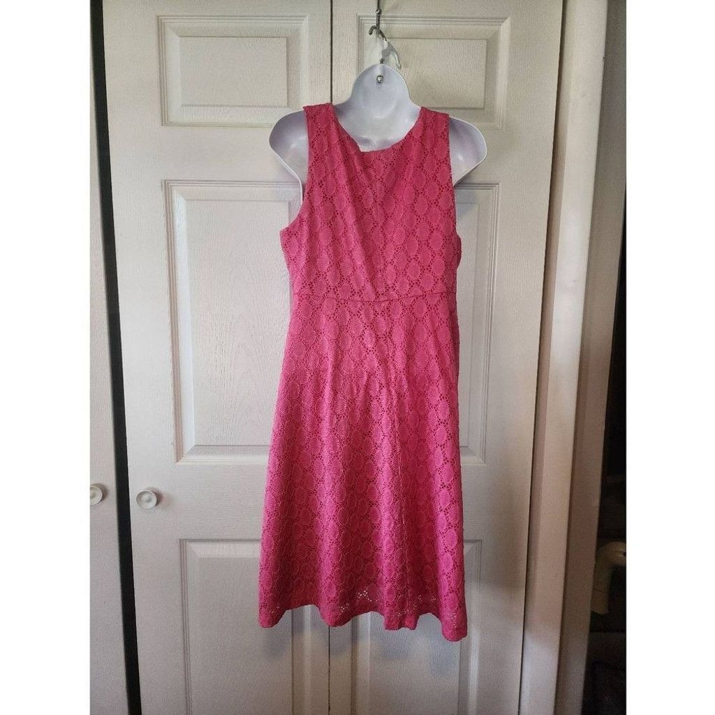 Other Motherhood Pink Lace Dress Size L / US 10 / IT 46 - 4 Thumbnail