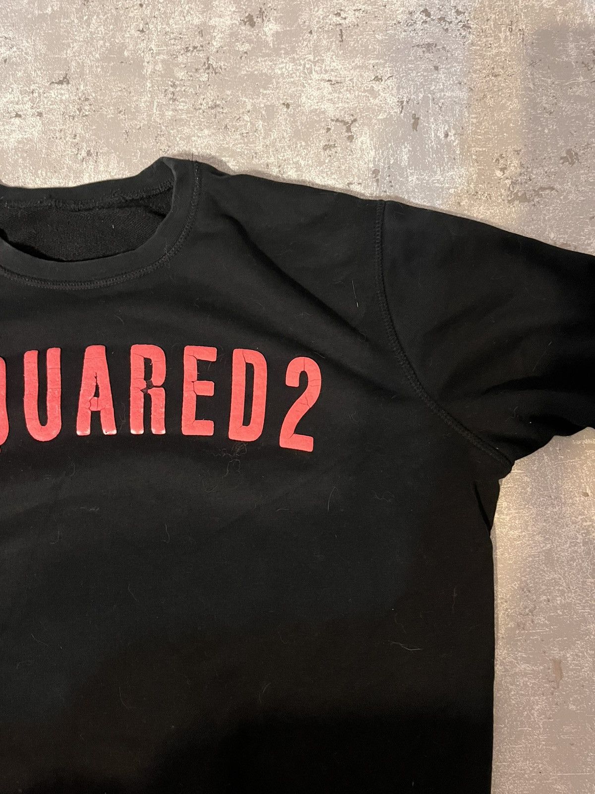 Dsquared2 HOODIE DSQUARED2 Y2K VINTAGE STREETWEAR BIG LOGO Size US XL / EU 56 / 4 - 4 Thumbnail