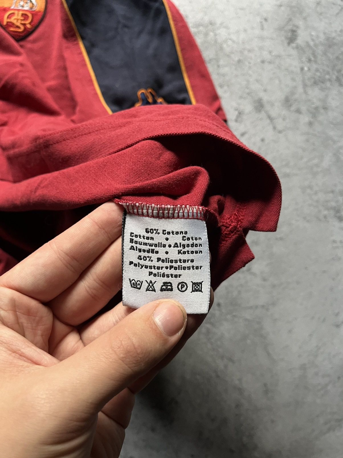 Kappa 💂🏻‍♀️Vintage Kappa FC Roma jersey polo 💂🏻‍♀️ Size US M / EU 48-50 / 2 - 5 Thumbnail