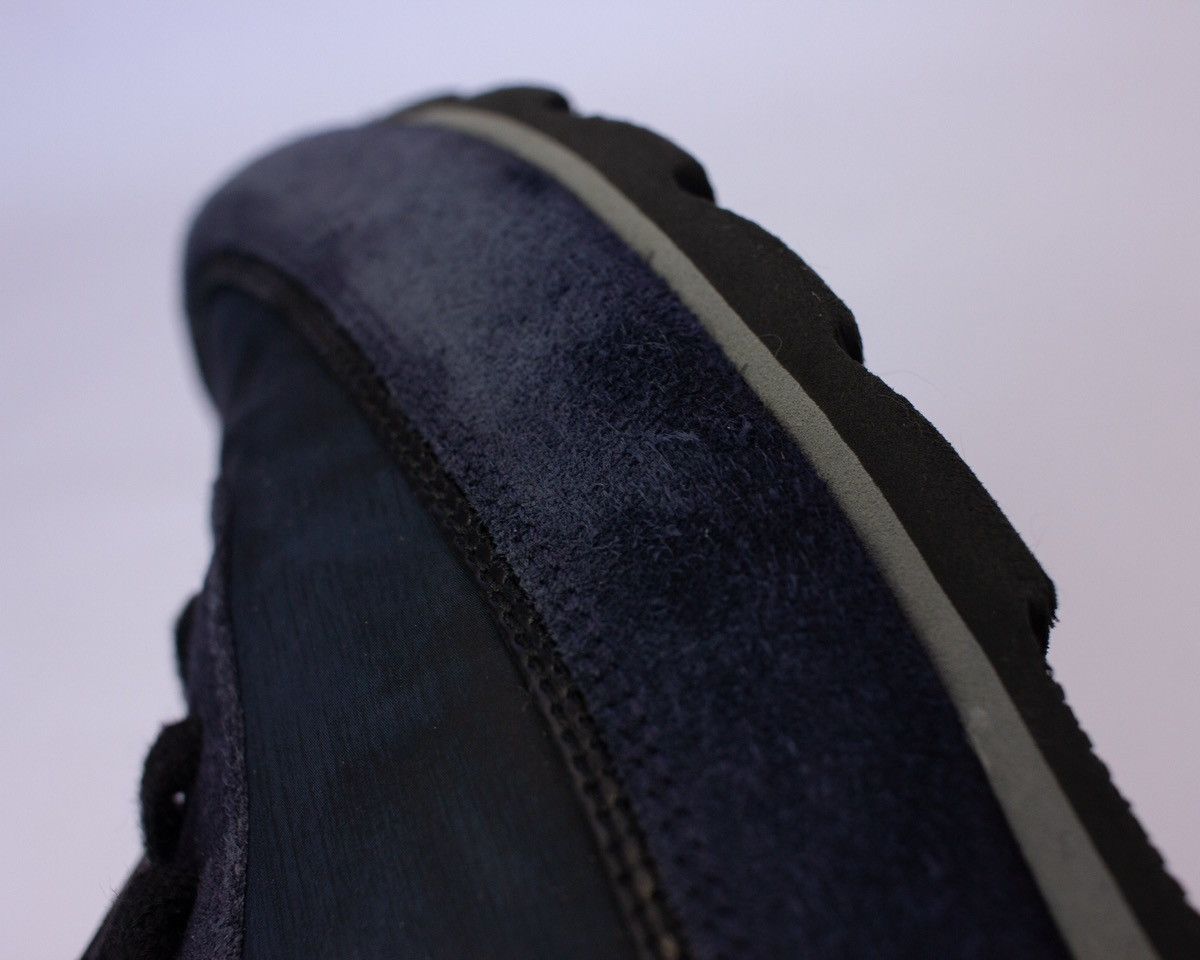 Prada 835$MRP Prada Sport Navy Blue Suede and Nylon Low Top Sneak Size US 8 / EU 41 - 11 Thumbnail
