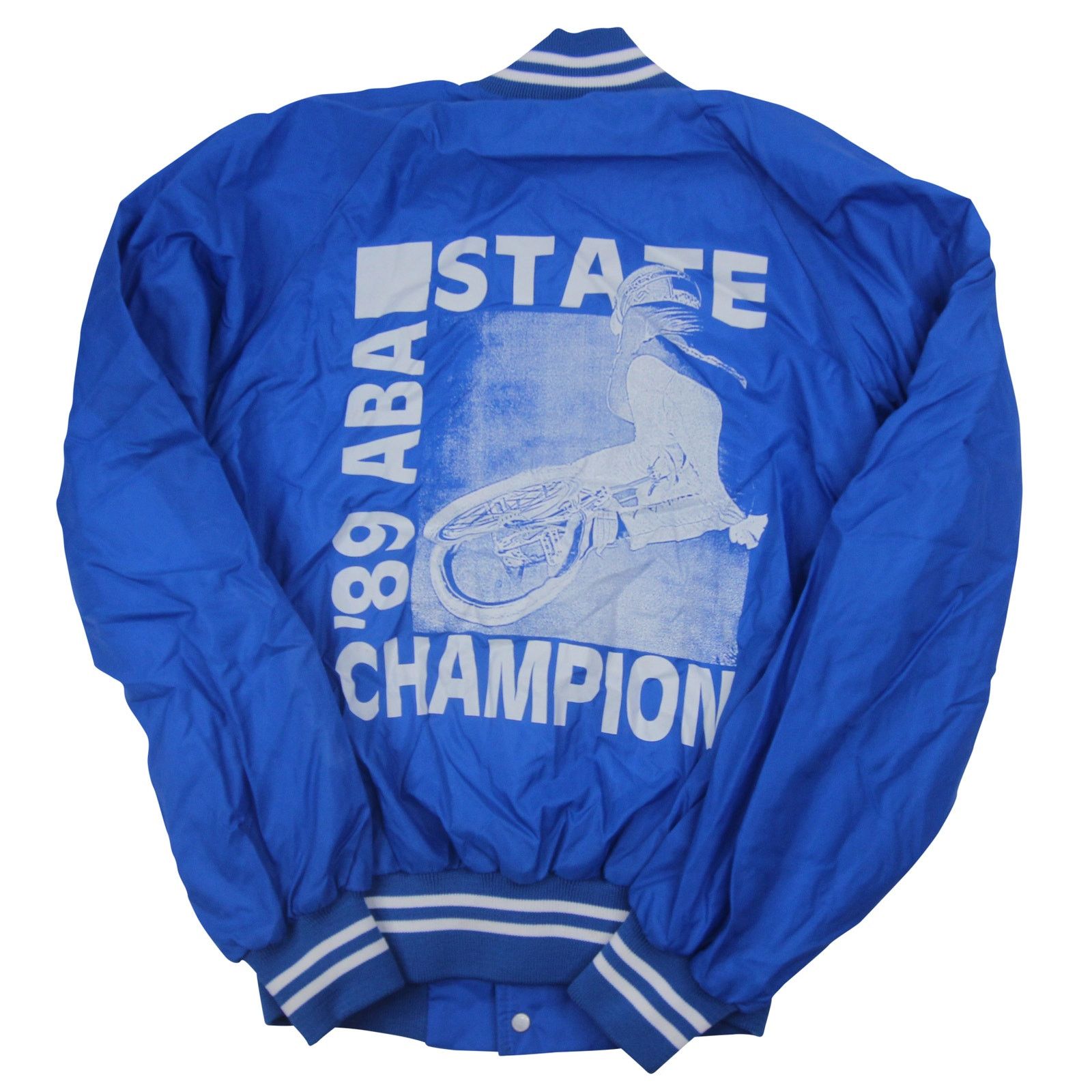Vintage Vintage 1989 ABA State Champion Satin BMX Jacket Size US S / EU 44-46 / 1 - 7 Thumbnail