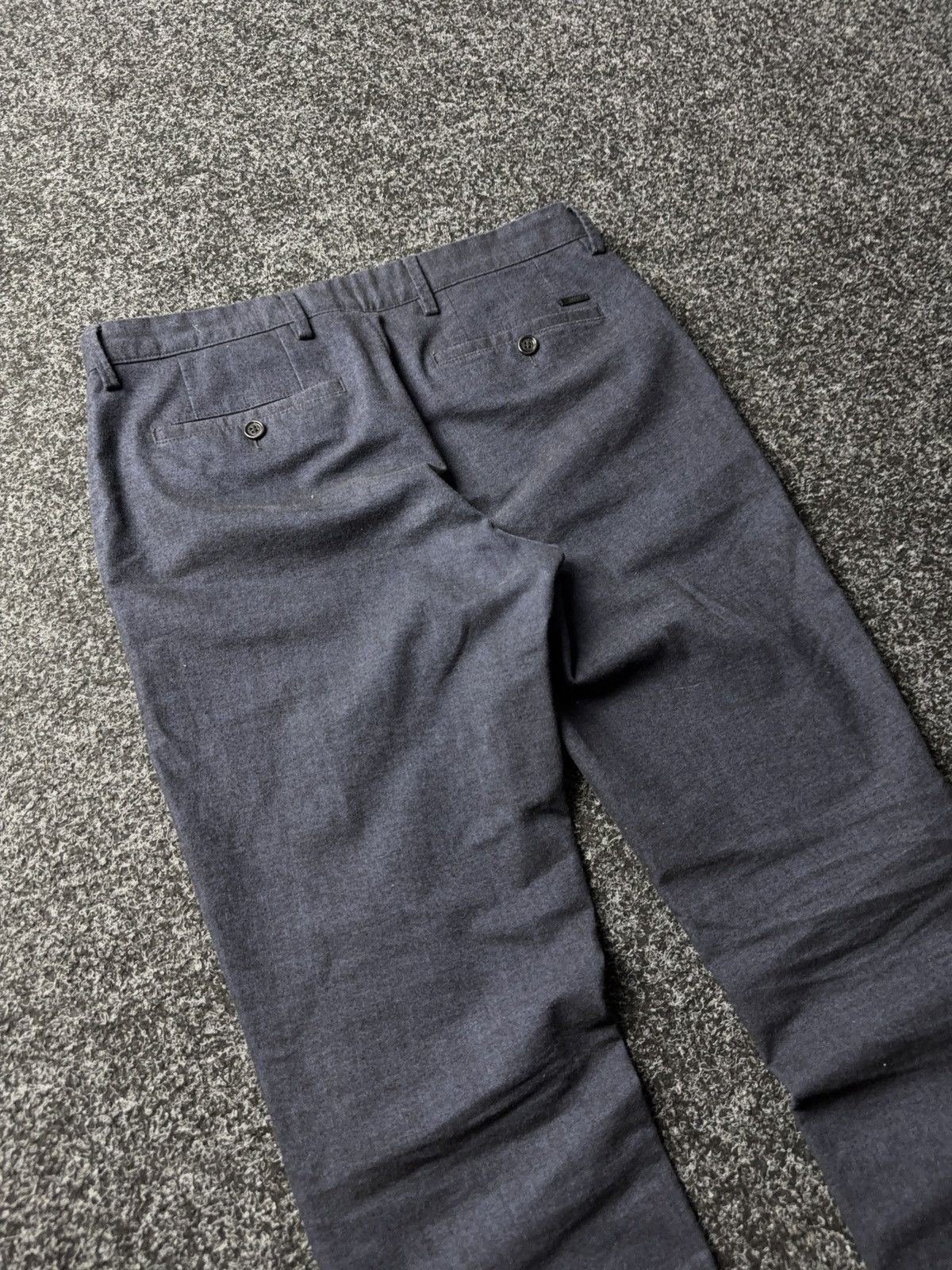 Hugo Boss Vintage 00s Y2K Hugo BOSS Designer Retro Luxury pants Size US 30 / EU 46 - 10 Thumbnail