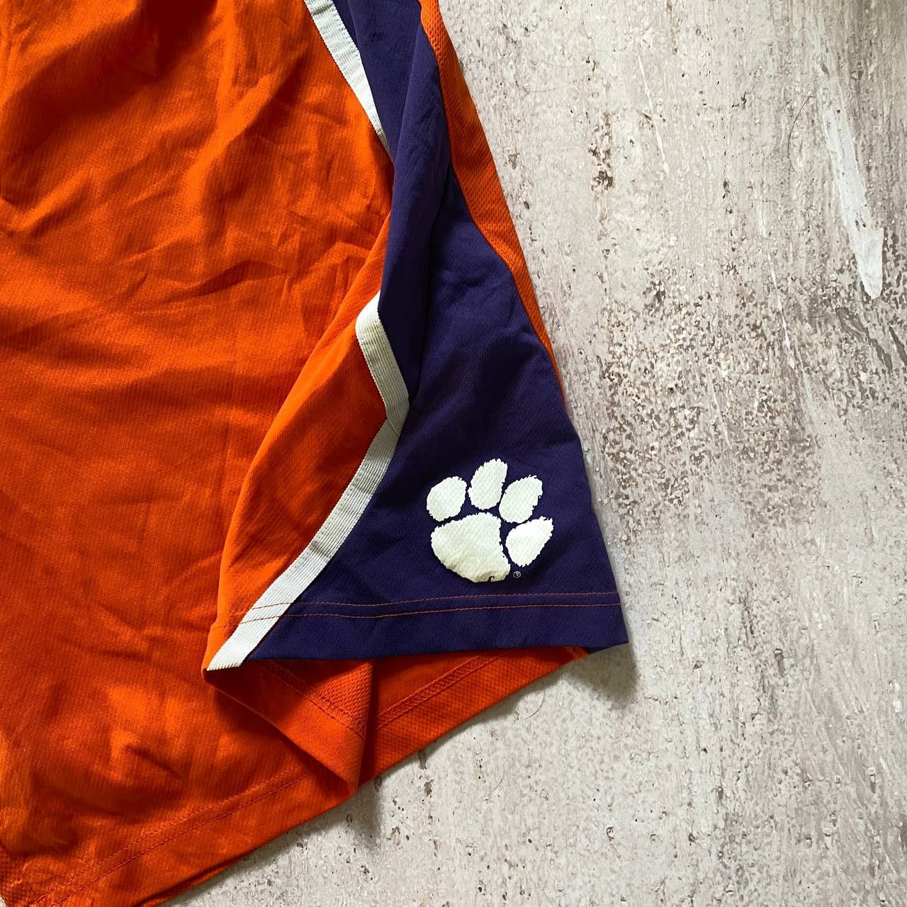 Nike × Vintage VINTAGE 90S NIKE TEAM CLEMSON TIGERS RARE NBA SHORTS 296 Size US 34 / EU 50 - 4 Thumbnail