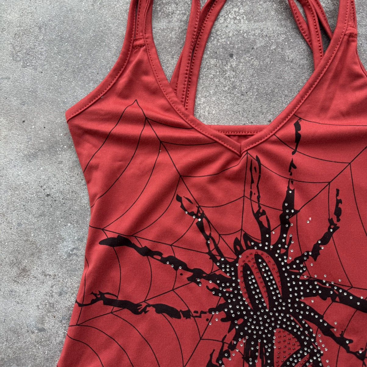 Hysteric Glamour Amazing Sexy Gothic Y2K Tank Top Size S / US 4 / IT 40 - 3 Thumbnail