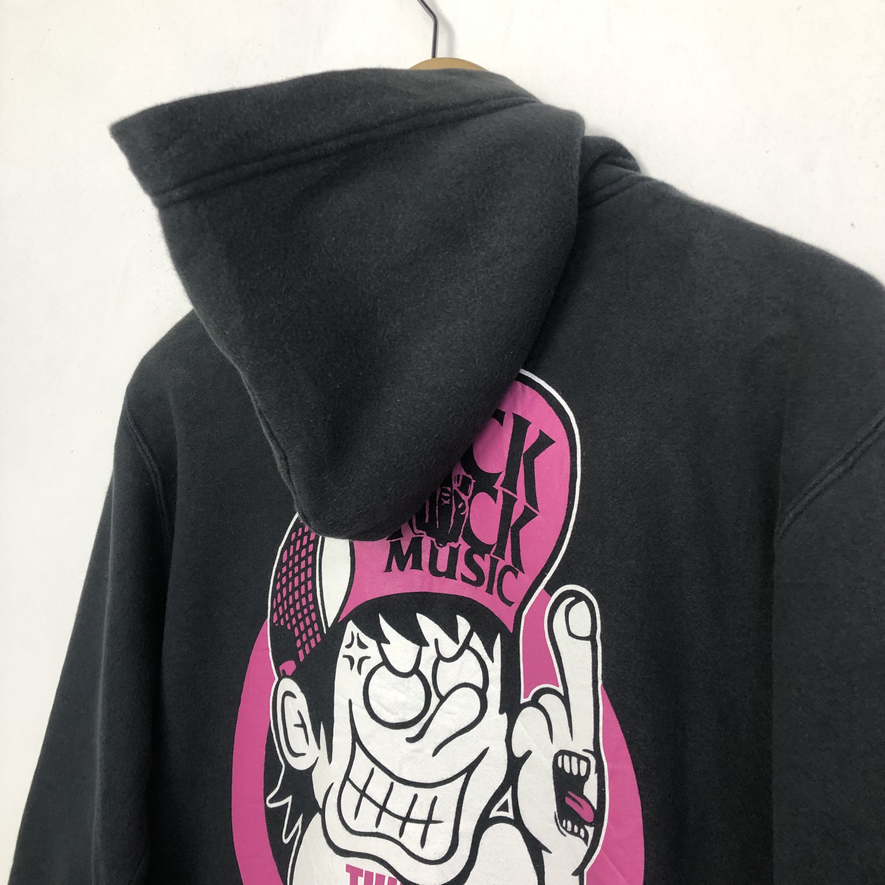 Band Tees SECRET 7LINE JAPANESE BAND KICK FU*K MUSIC ZIPER HOODIE Size US M / EU 48-50 / 2 - 4 Thumbnail