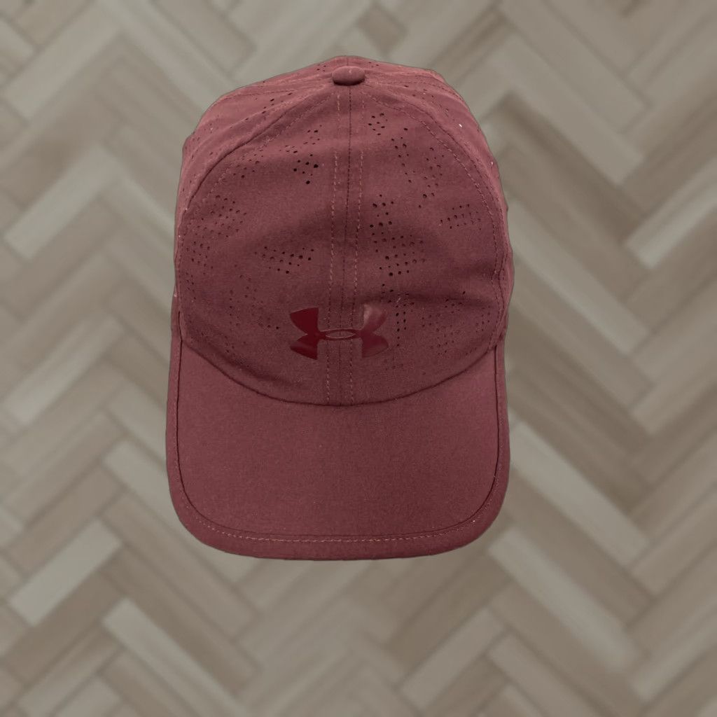 Under Armour Under Armour Hat Cap Women’s 5 Panel Maroon Adjustable Breathable Moisture Wicking Reflective Strap Running/920 Size ONE SIZE - 1 Thumbnail